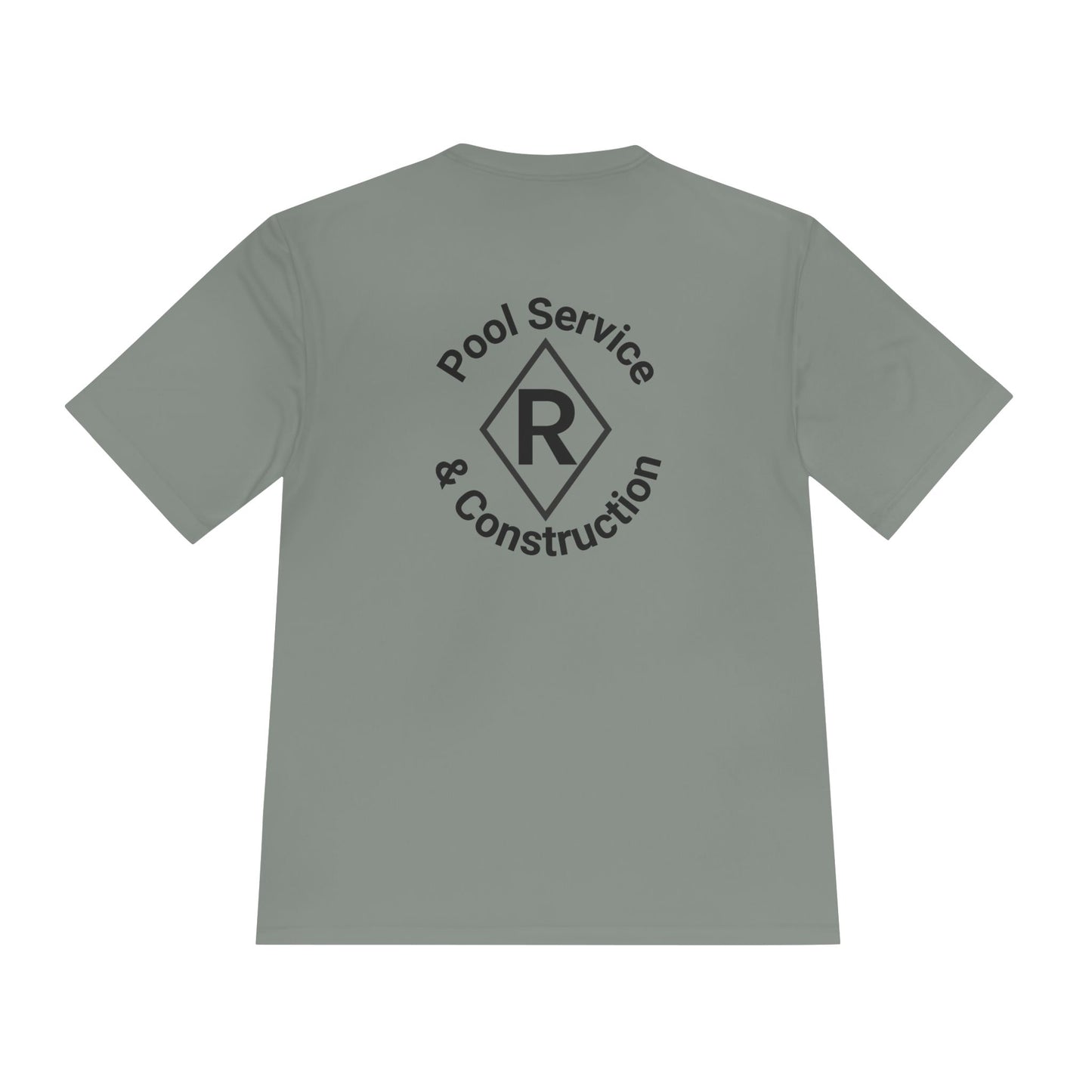 Unisex Pool Service Tee - Moisture Wicking Performance Shirt