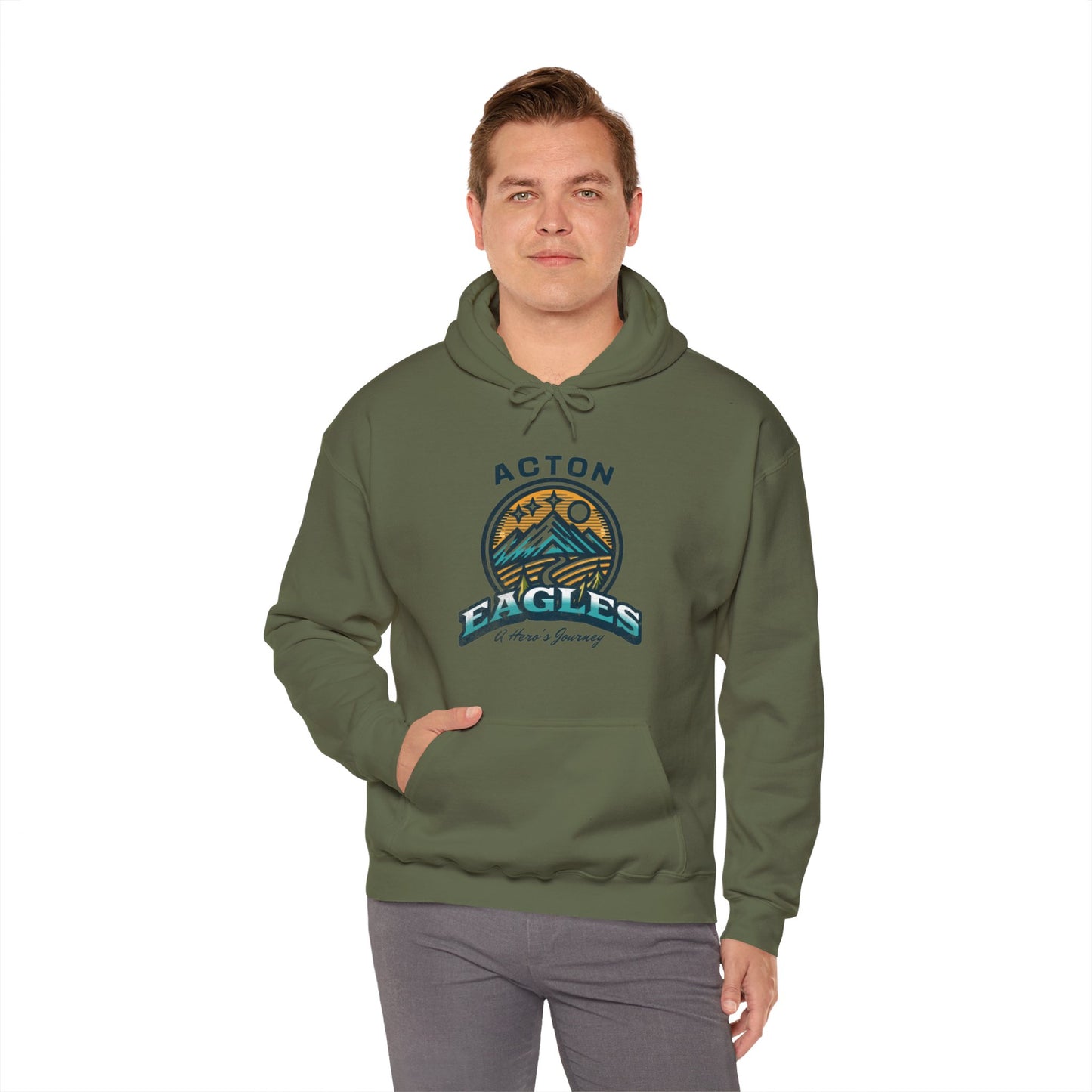 Acton A Hero's Journey Unisex Heavy Blend™ Hooded Sweatshirt