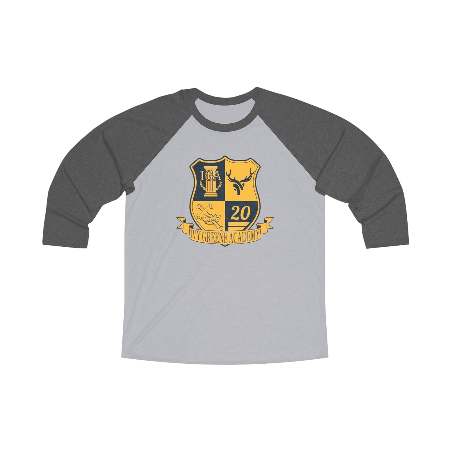 Ivy Greene Unisex Tri-Blend 3\4 Raglan Tee