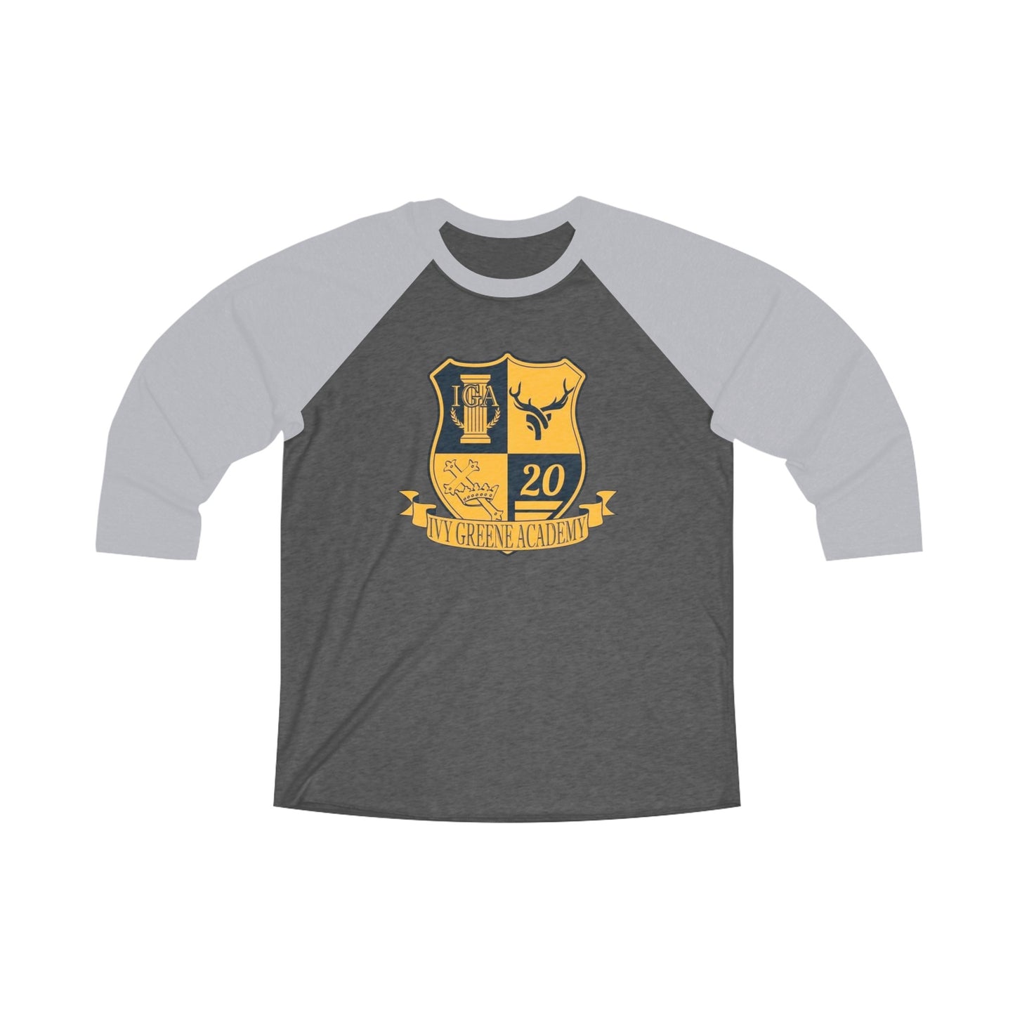 Ivy Greene Unisex Tri-Blend 3\4 Raglan Tee