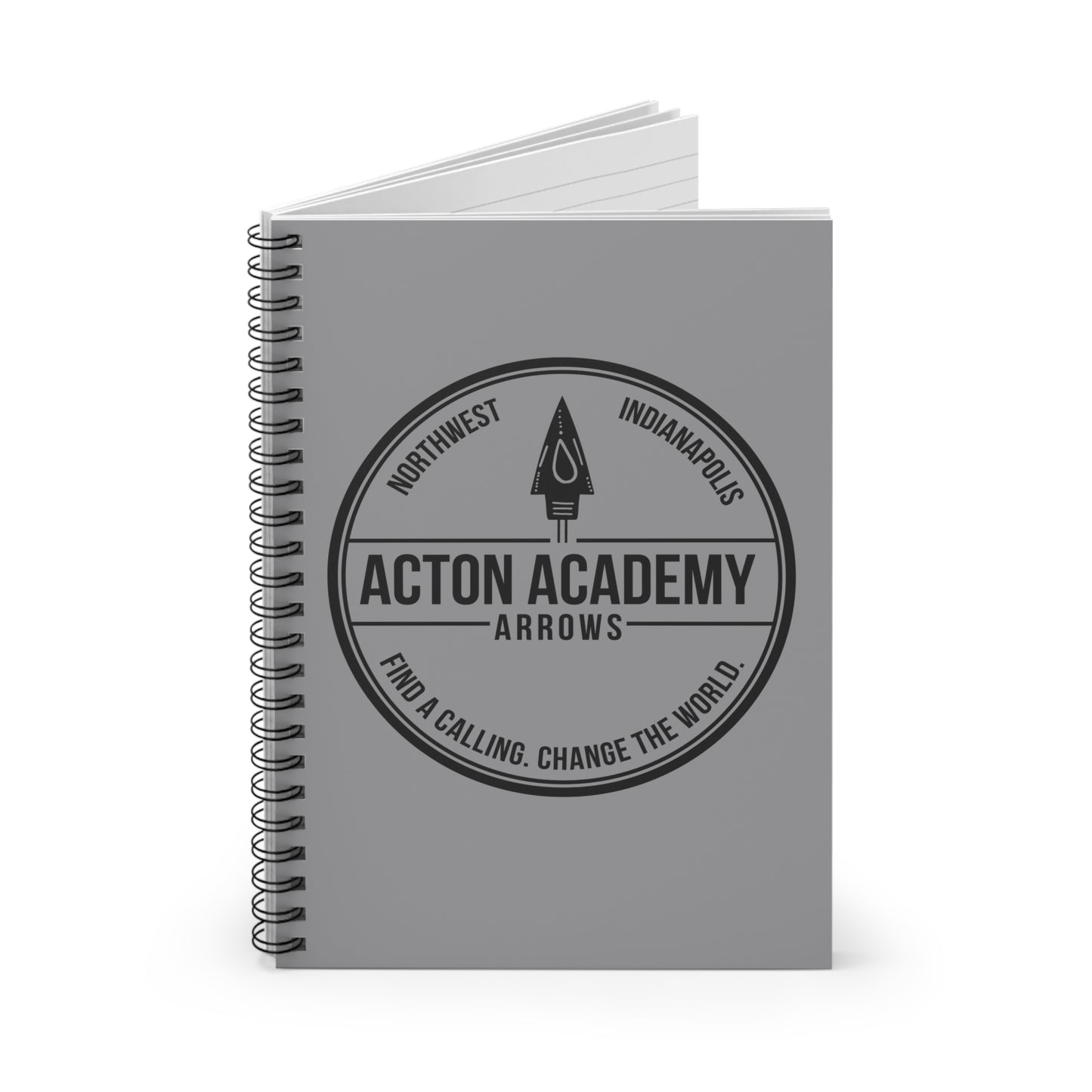 Acton NW Indy Spiral Notebook - Ruled Line