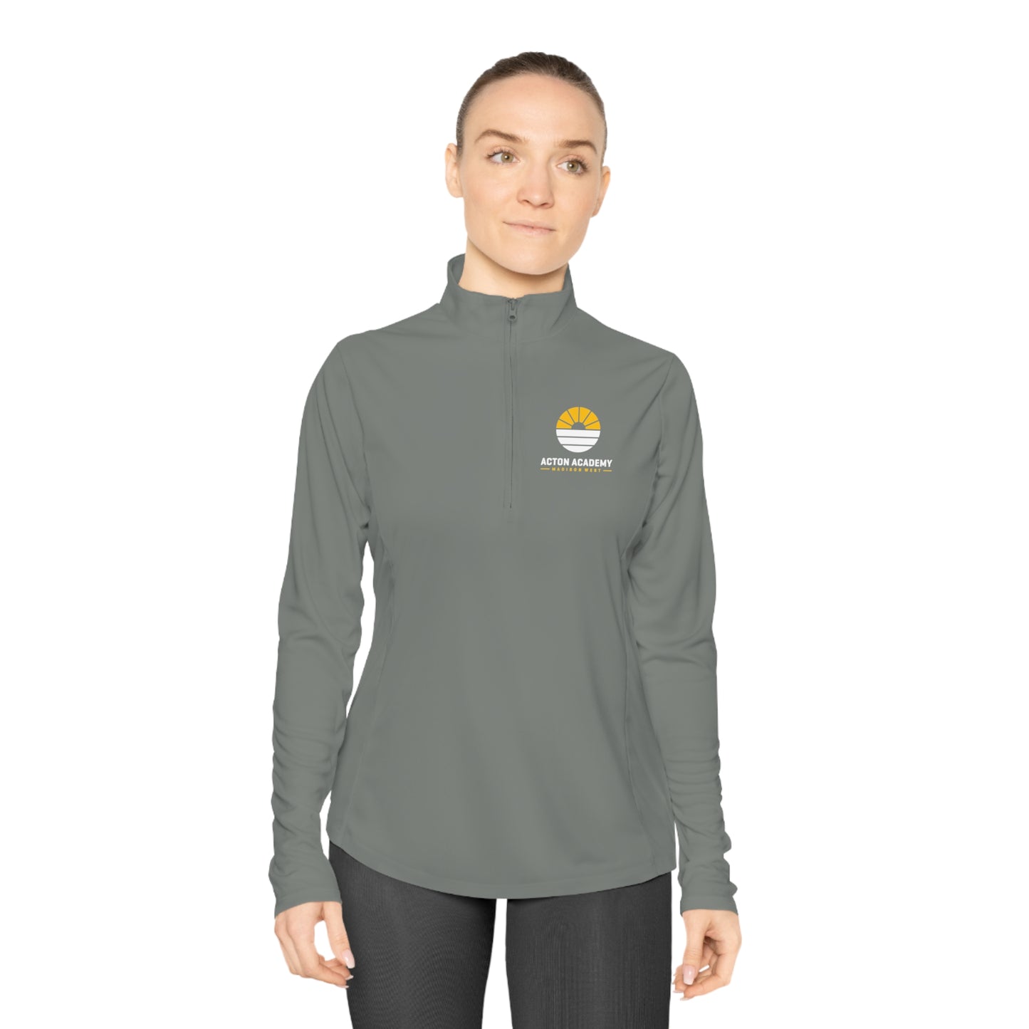 Acton Academy Madison West Ladies Quarter-Zip Pullover