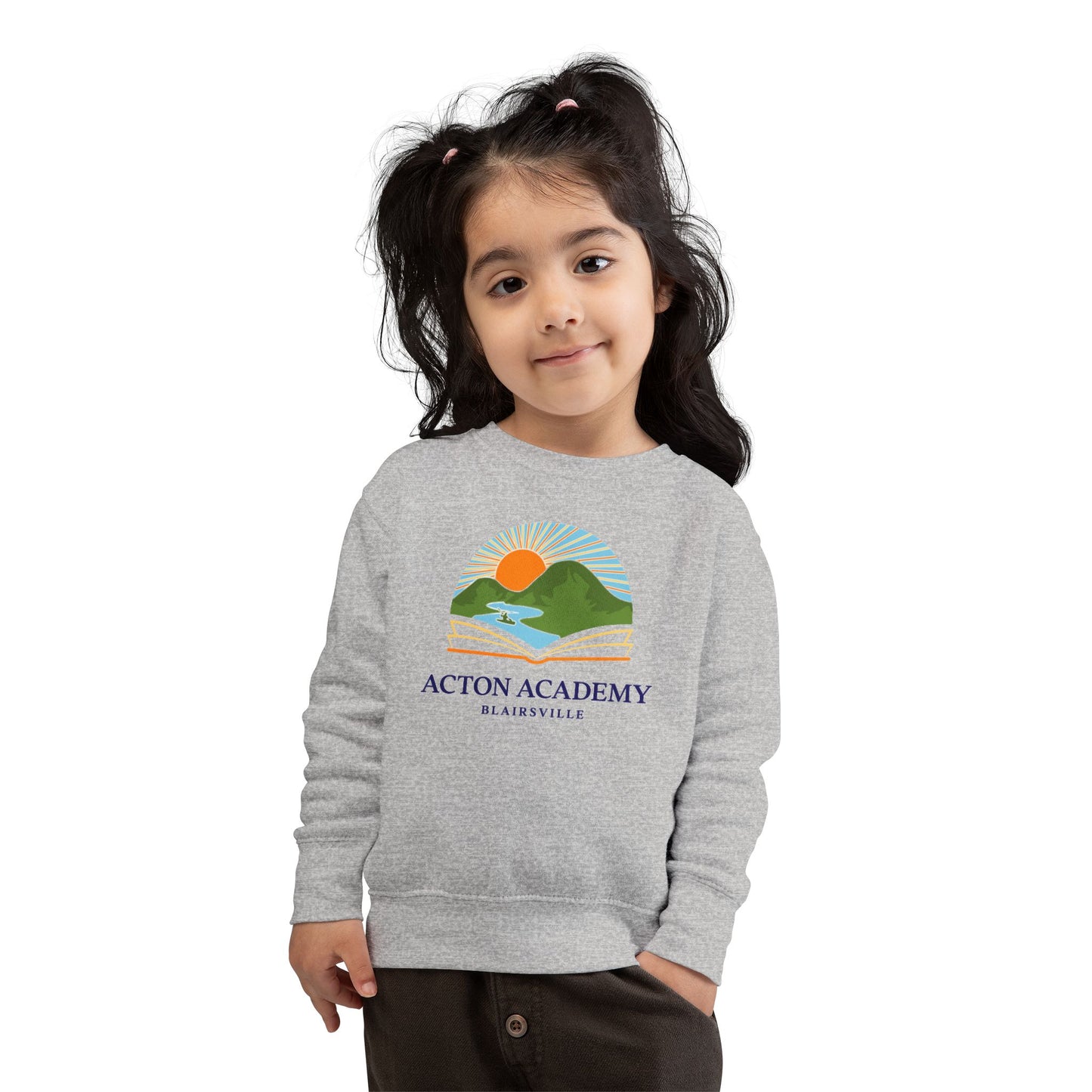 Acton Academy Blairsville Toddler Crewneck Sweatshirt