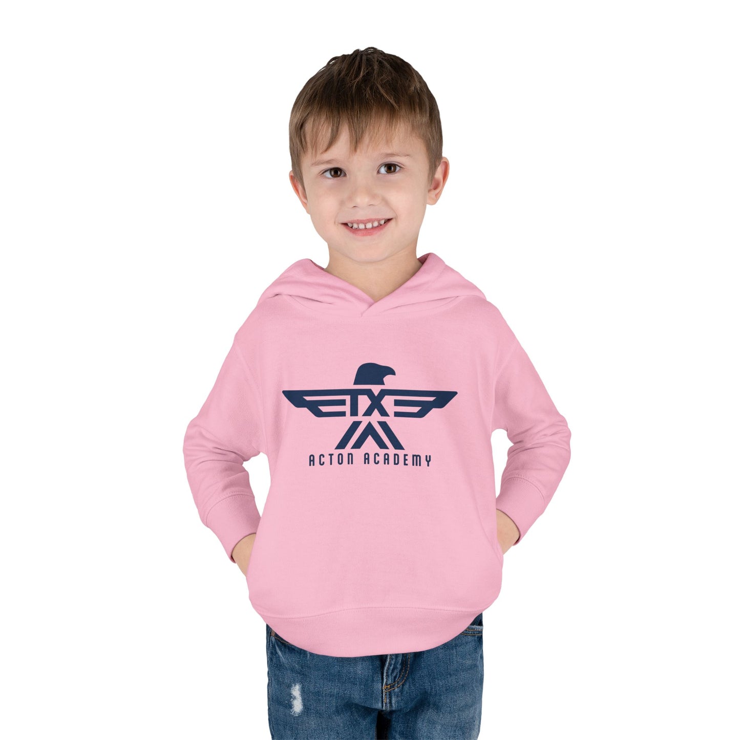 Acton CyFair Retro logo Toddler Pullover Fleece Hoodie