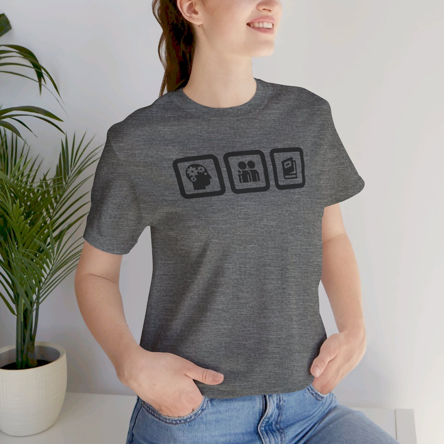 3B's Unisex Jersey Short Sleeve Tee