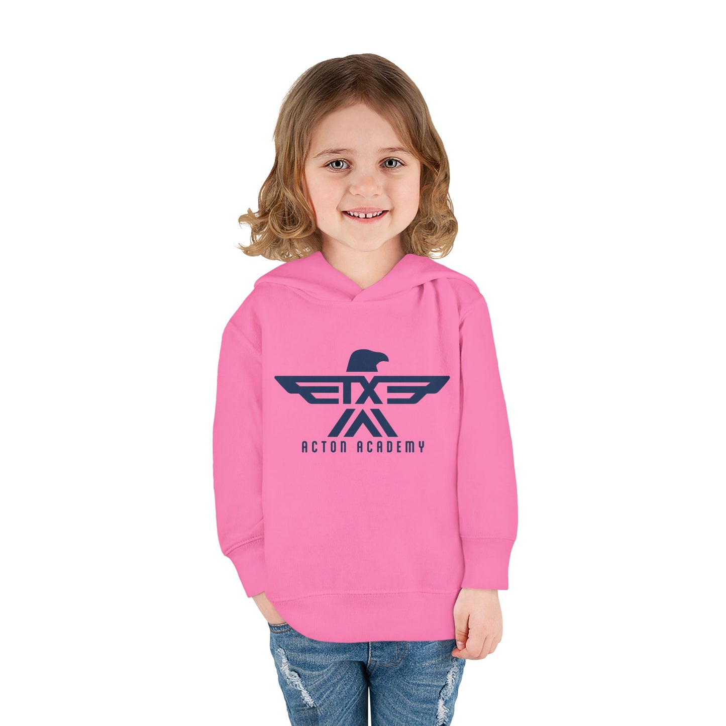 Acton CyFair Retro logo Toddler Pullover Fleece Hoodie