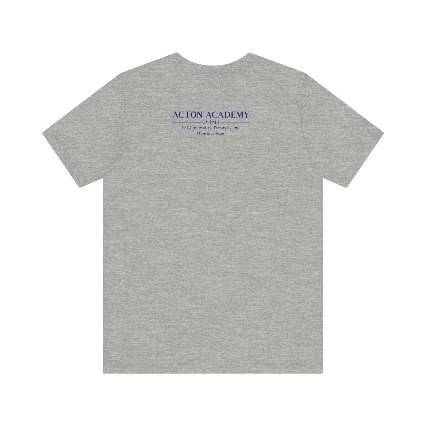 Acton CyFair Retro logo Unisex Jersey Short Sleeve Tee