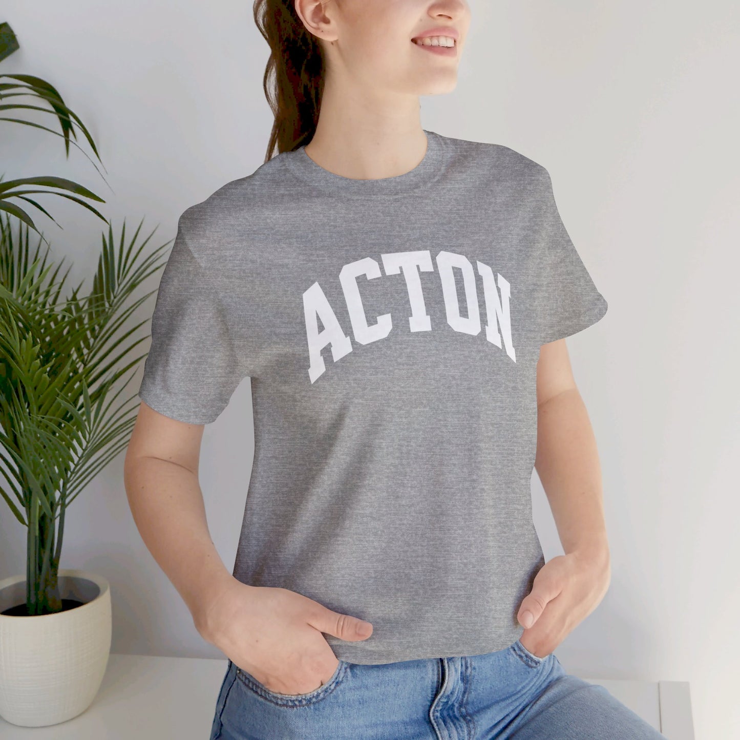 Simple Acton Unisex Jersey Short Sleeve Tee