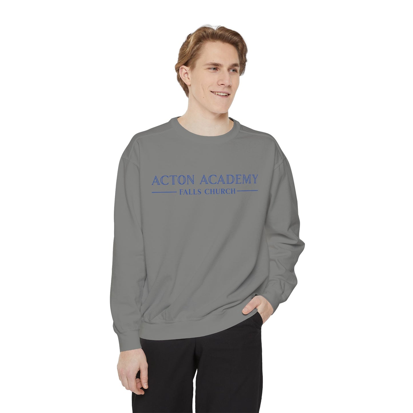 Acton Academy Falls Church Unisex Garment-Dyed Sweatshirt