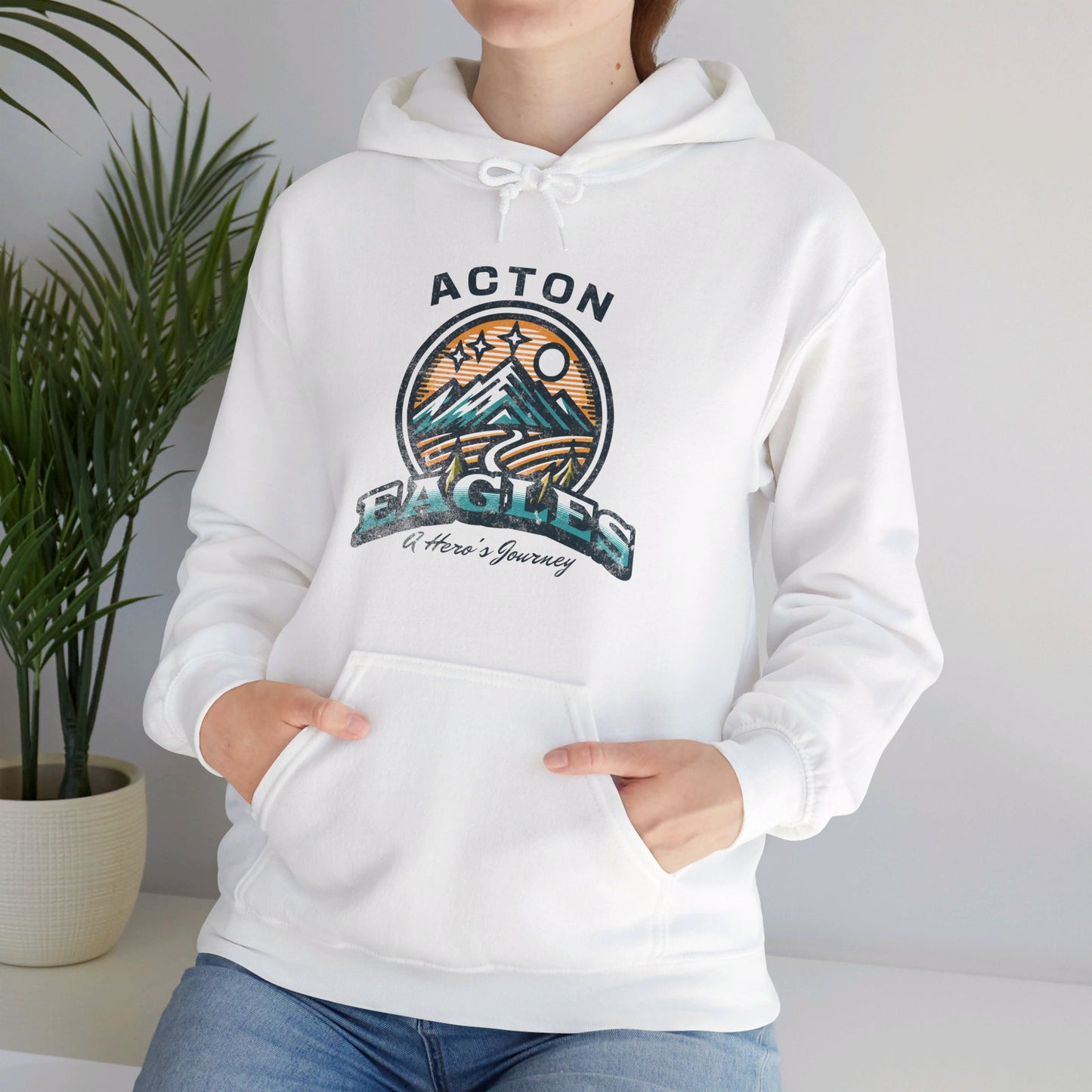 Acton A Hero's Journey Unisex Heavy Blend™ Hooded Sweatshirt