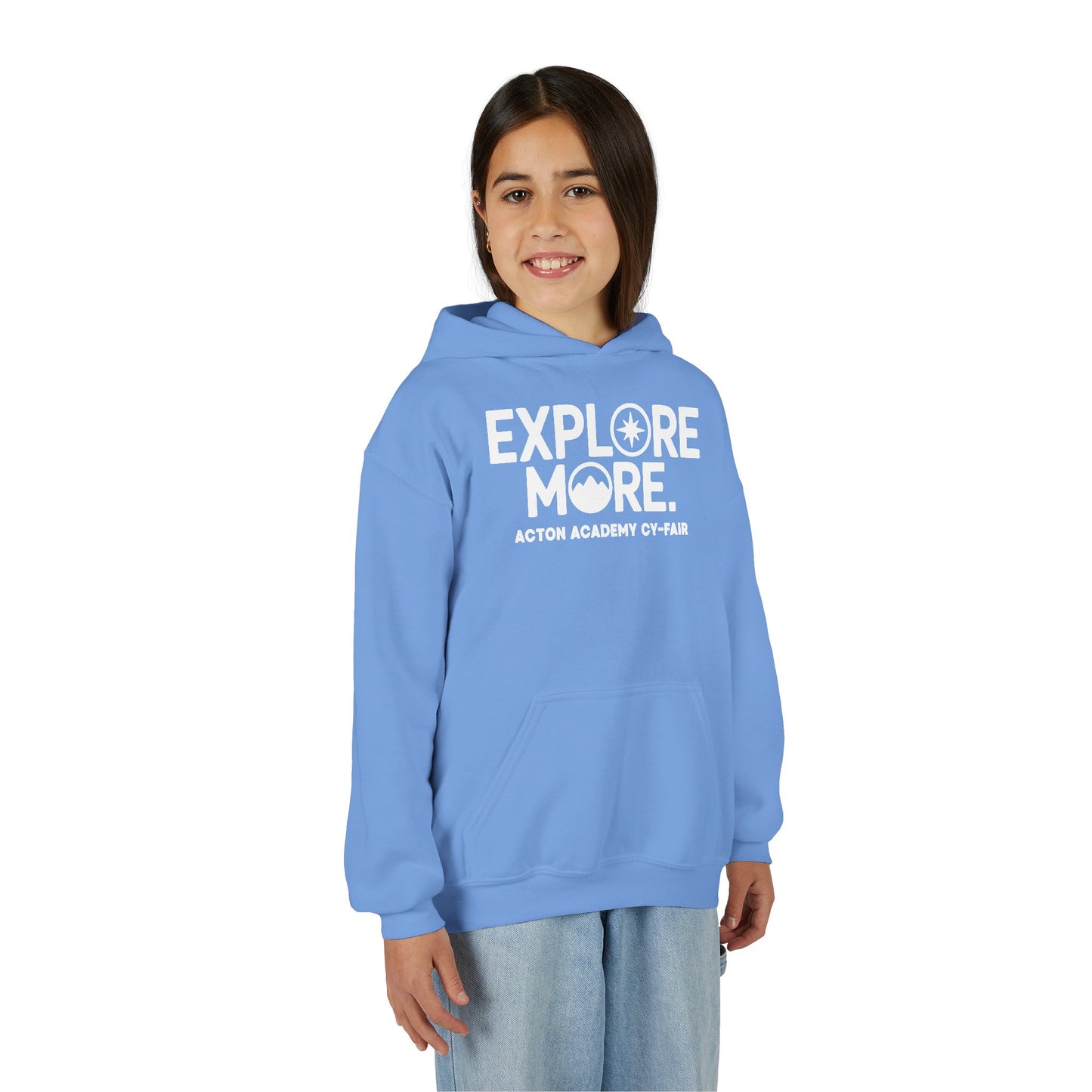 Acton CyFair Youth Heavy Blend Hooded Sweatshirt