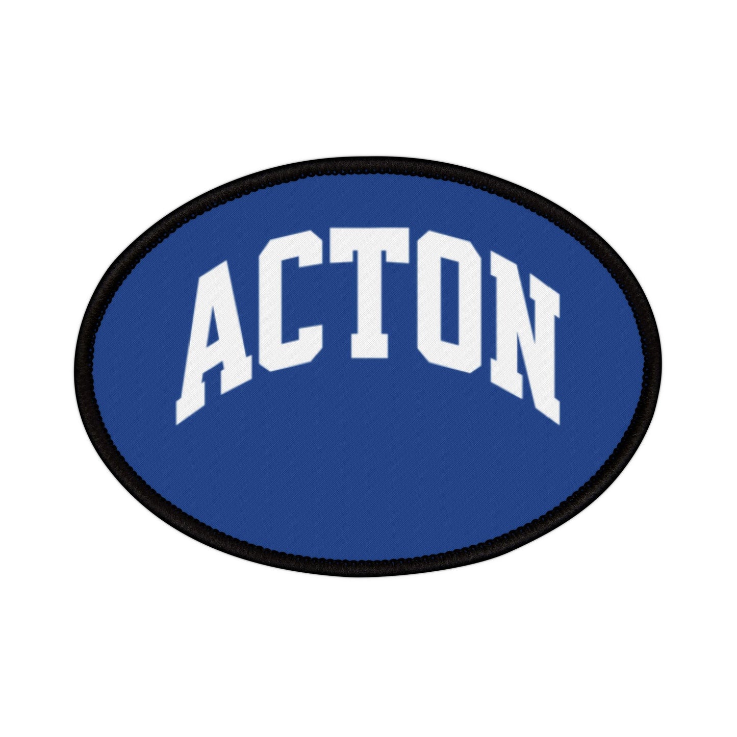 Simple Acton Iron-On Patches