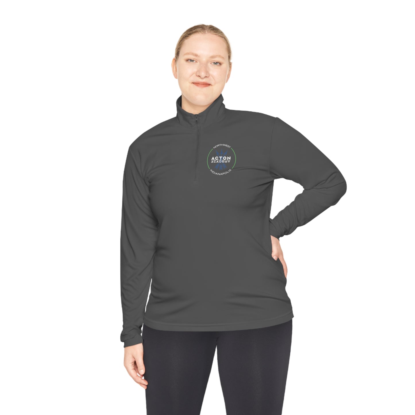 Acton NW Indy Unisex Quarter-Zip Pullover