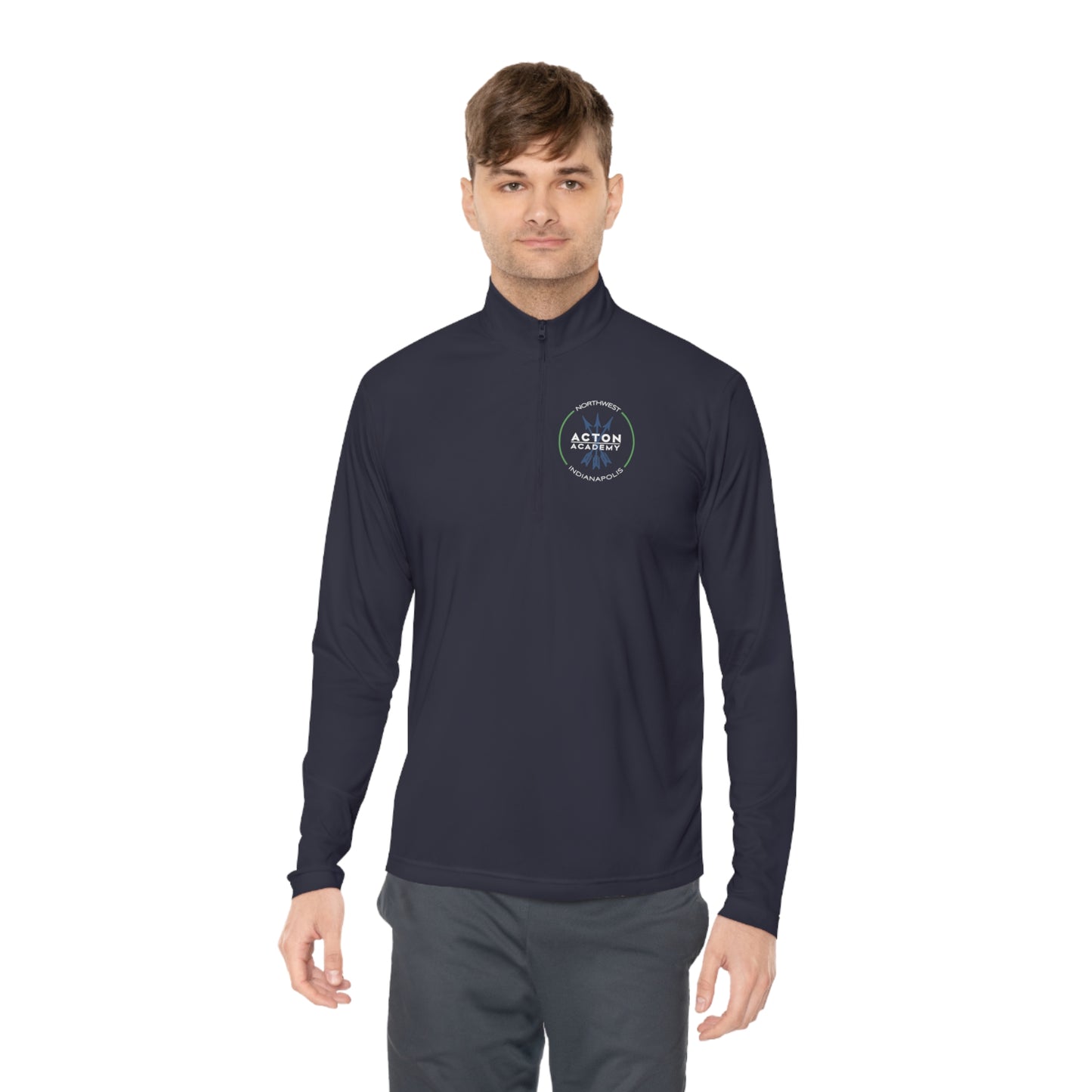 Acton NW Indy Unisex Quarter-Zip Pullover