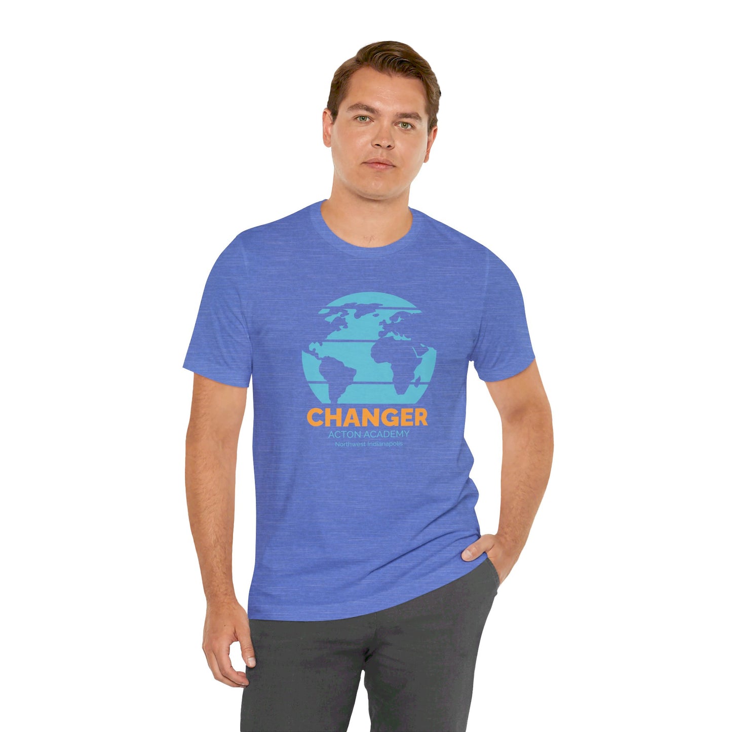 Acton NW Indy World Changer Unisex Jersey Short Sleeve Tee