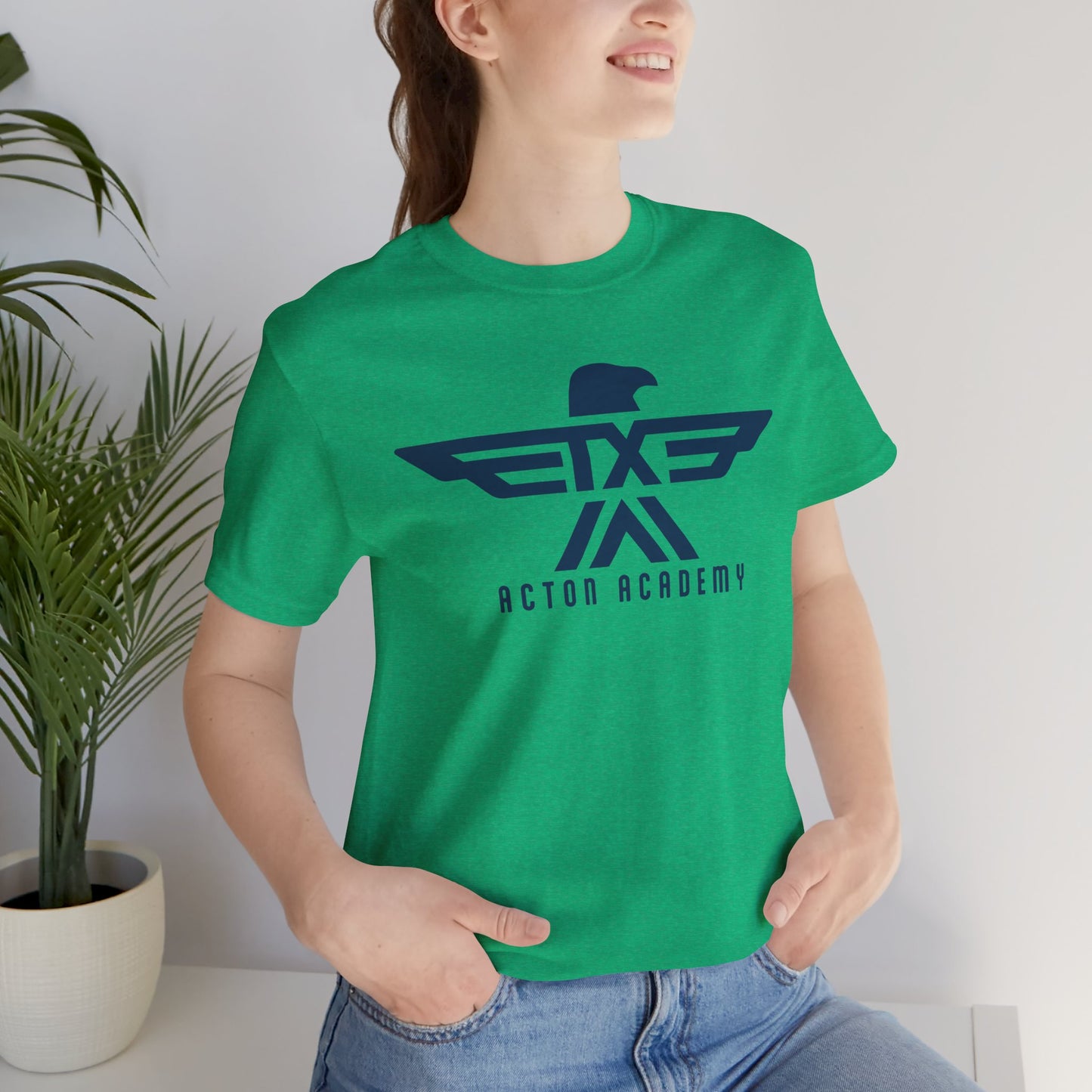 Acton CyFair Retro logo Unisex Jersey Short Sleeve Tee
