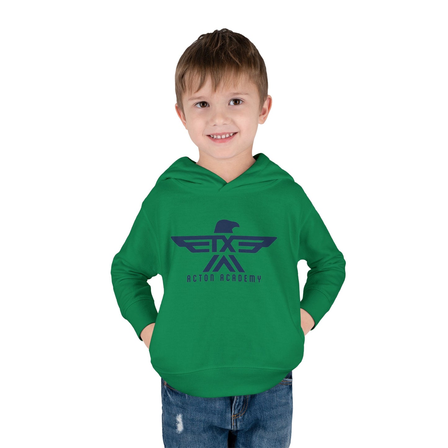 Acton CyFair Retro logo Toddler Pullover Fleece Hoodie