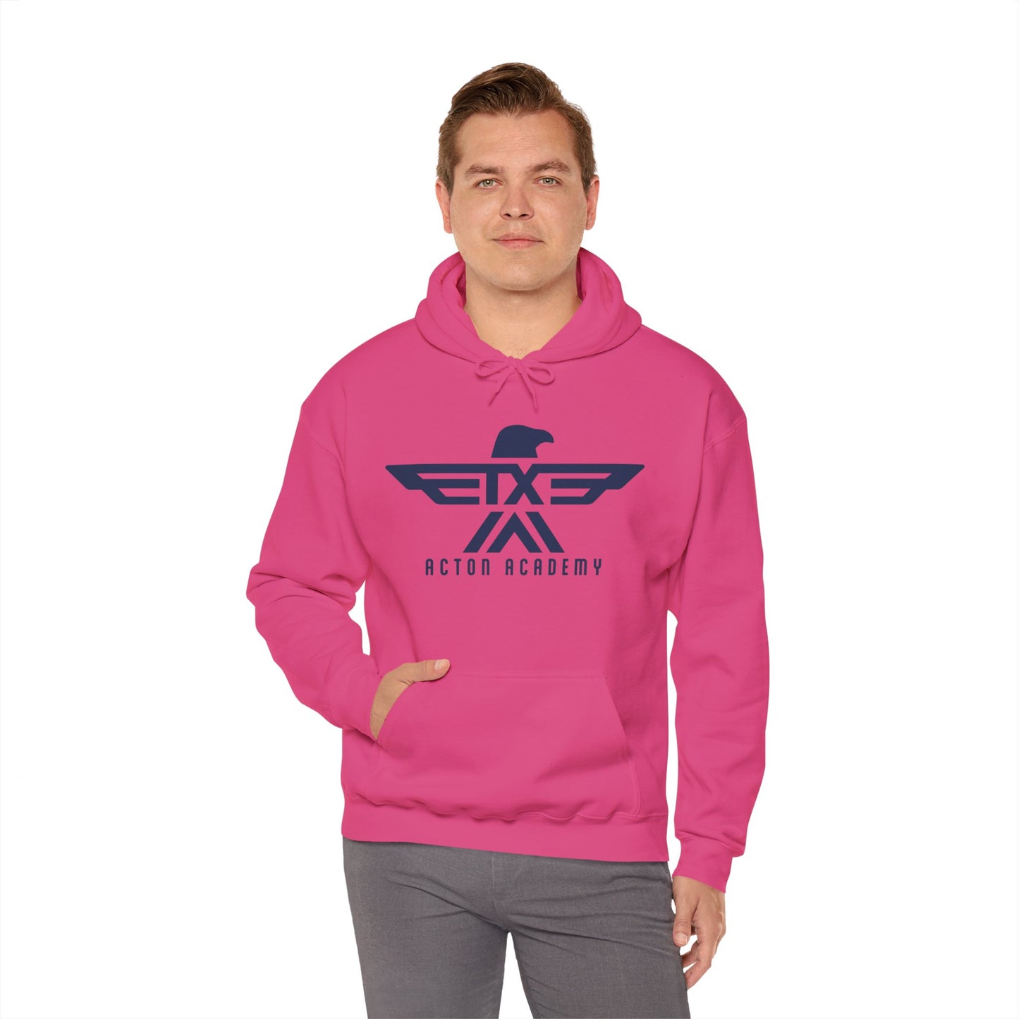 Acton CyFair Retro logo Unisex Heavy Blend™ Hooded Sweatshirt