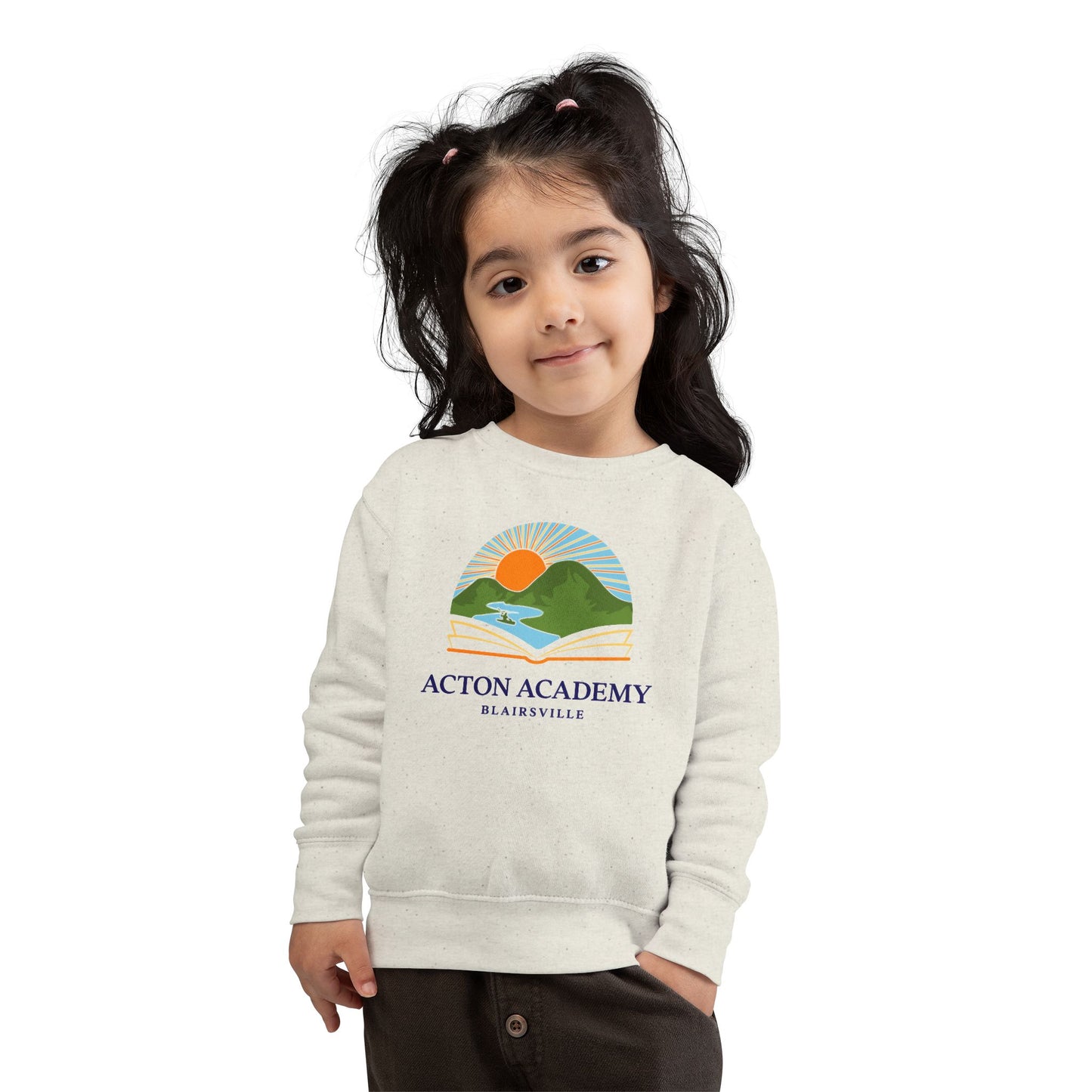 Acton Academy Blairsville Toddler Crewneck Sweatshirt