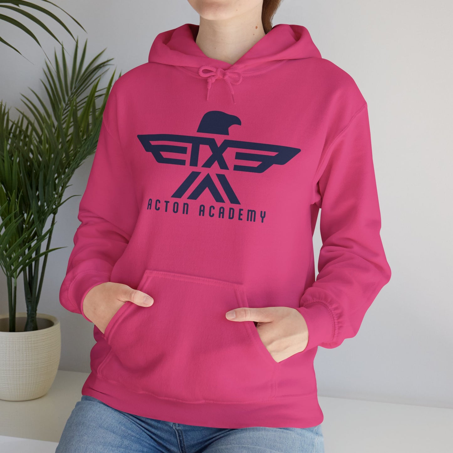Acton CyFair Retro logo Unisex Heavy Blend™ Hooded Sweatshirt
