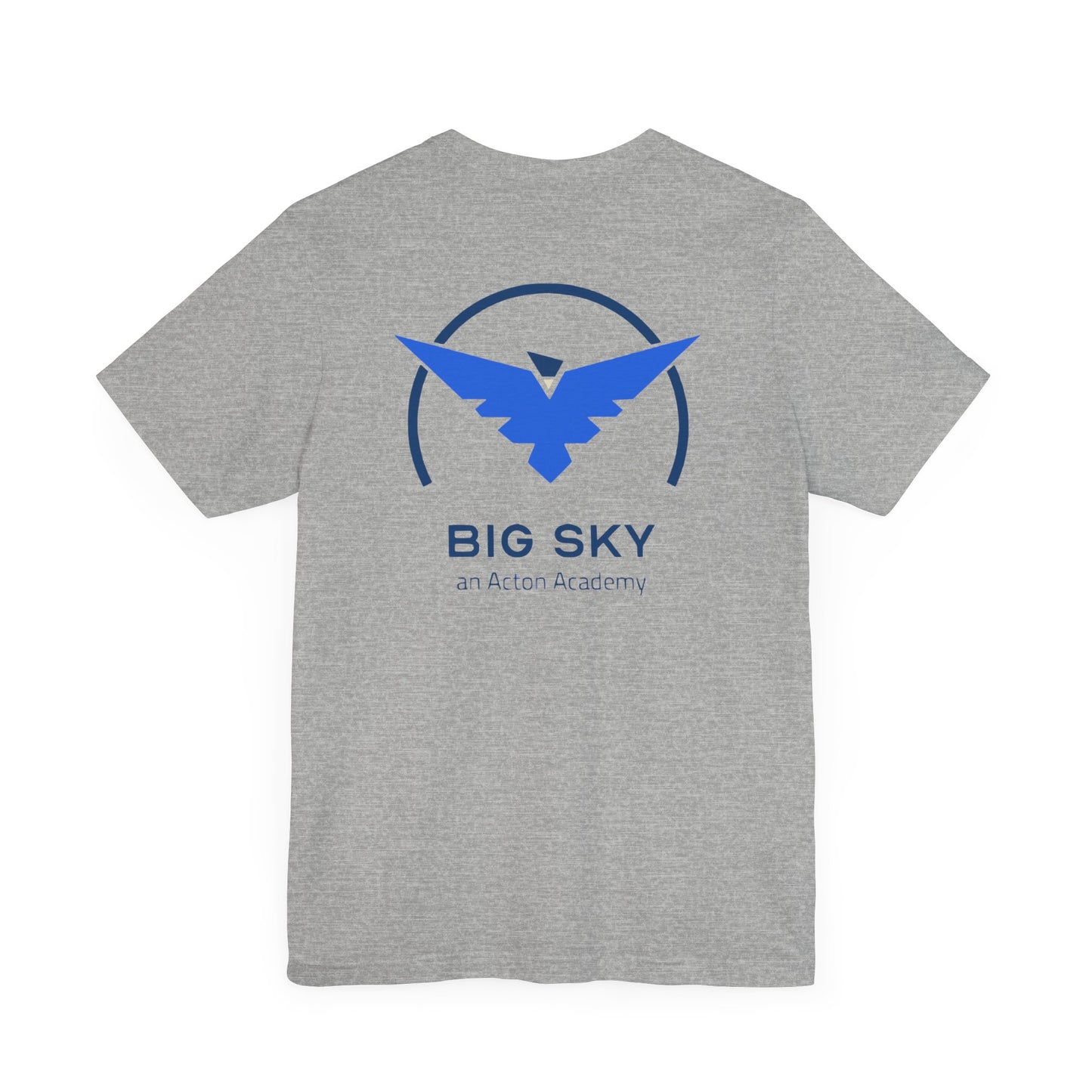 Big Sky front/back Unisex Jersey Short Sleeve Tee