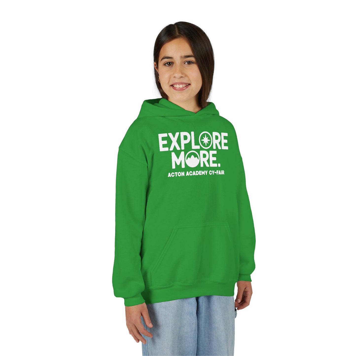 Acton CyFair Youth Heavy Blend Hooded Sweatshirt