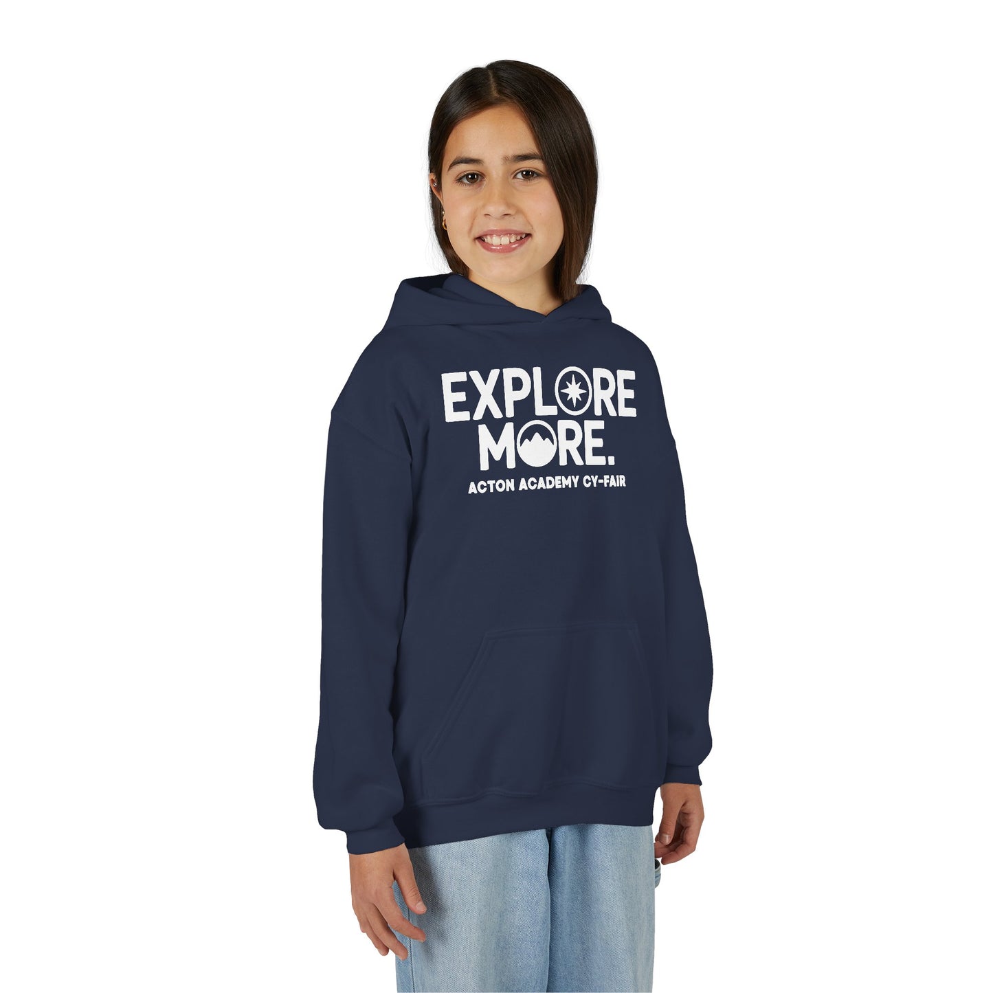 Acton CyFair Youth Heavy Blend Hooded Sweatshirt