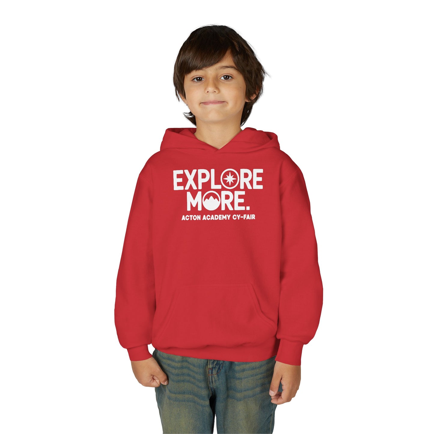 Acton CyFair Youth Heavy Blend Hooded Sweatshirt