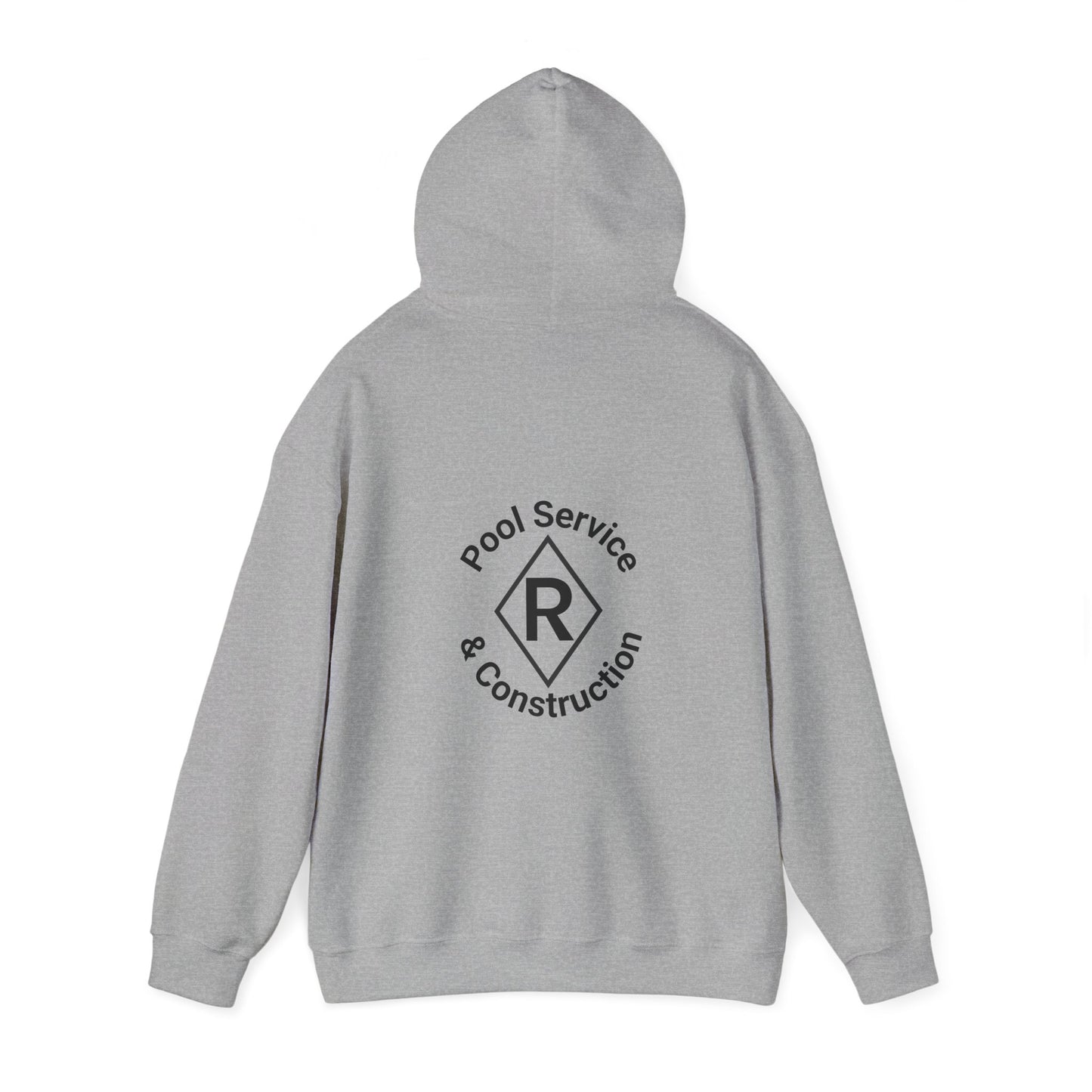 Diamond R Pools White Unisex Heavy Blend™ Hooded Sweatshirt