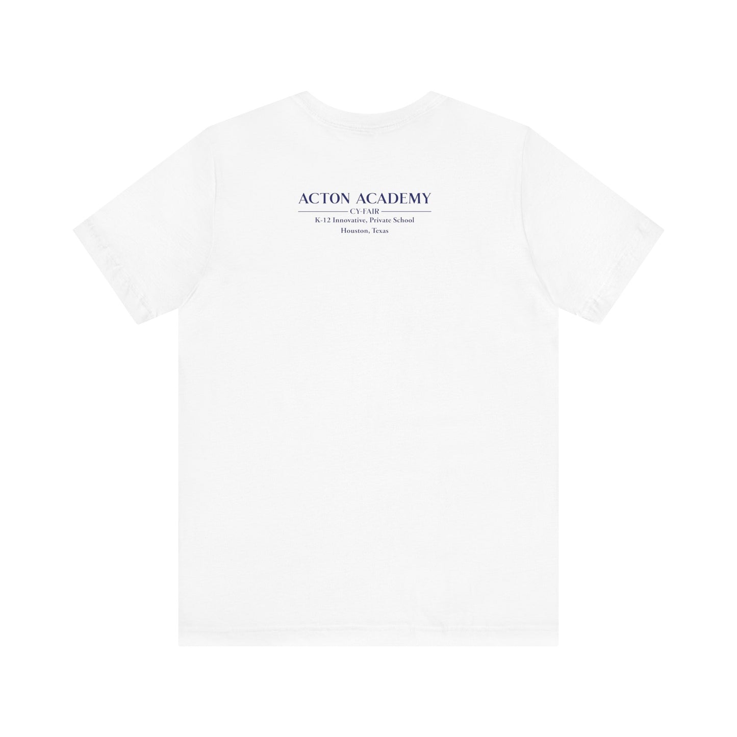 Acton CyFair Retro logo Unisex Jersey Short Sleeve Tee