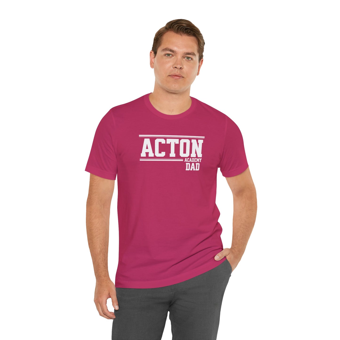Acton Dad Unisex Jersey Short Sleeve Tee