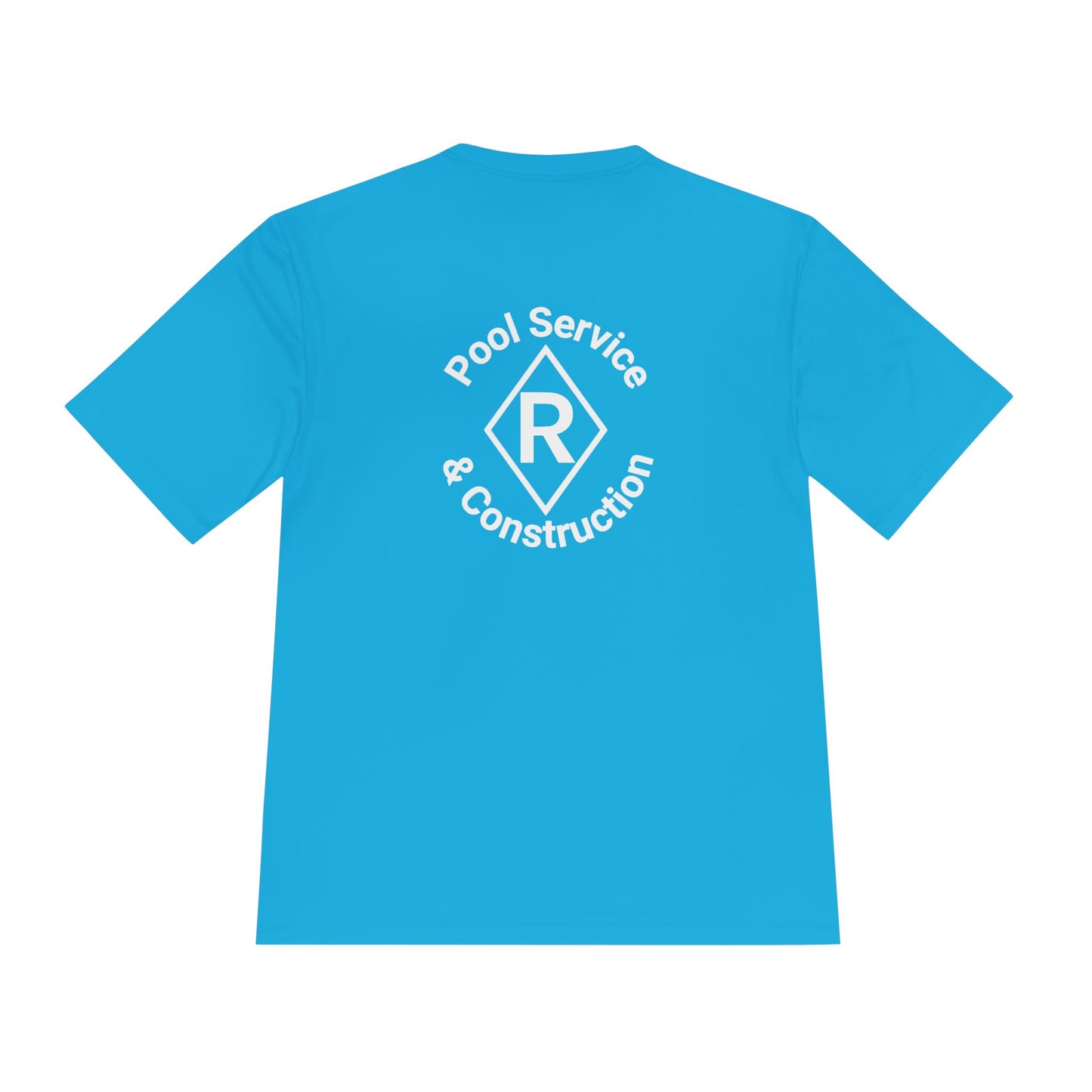 Unisex Moisture Wicking Tee - Pool Service & Construction Graphic Tee