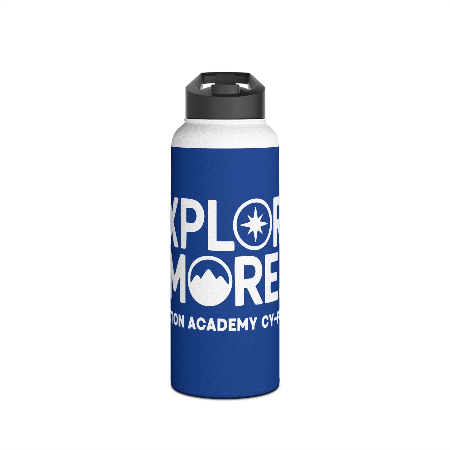 Acton CyFair Stainless Steel Water Bottle, Standard Lid