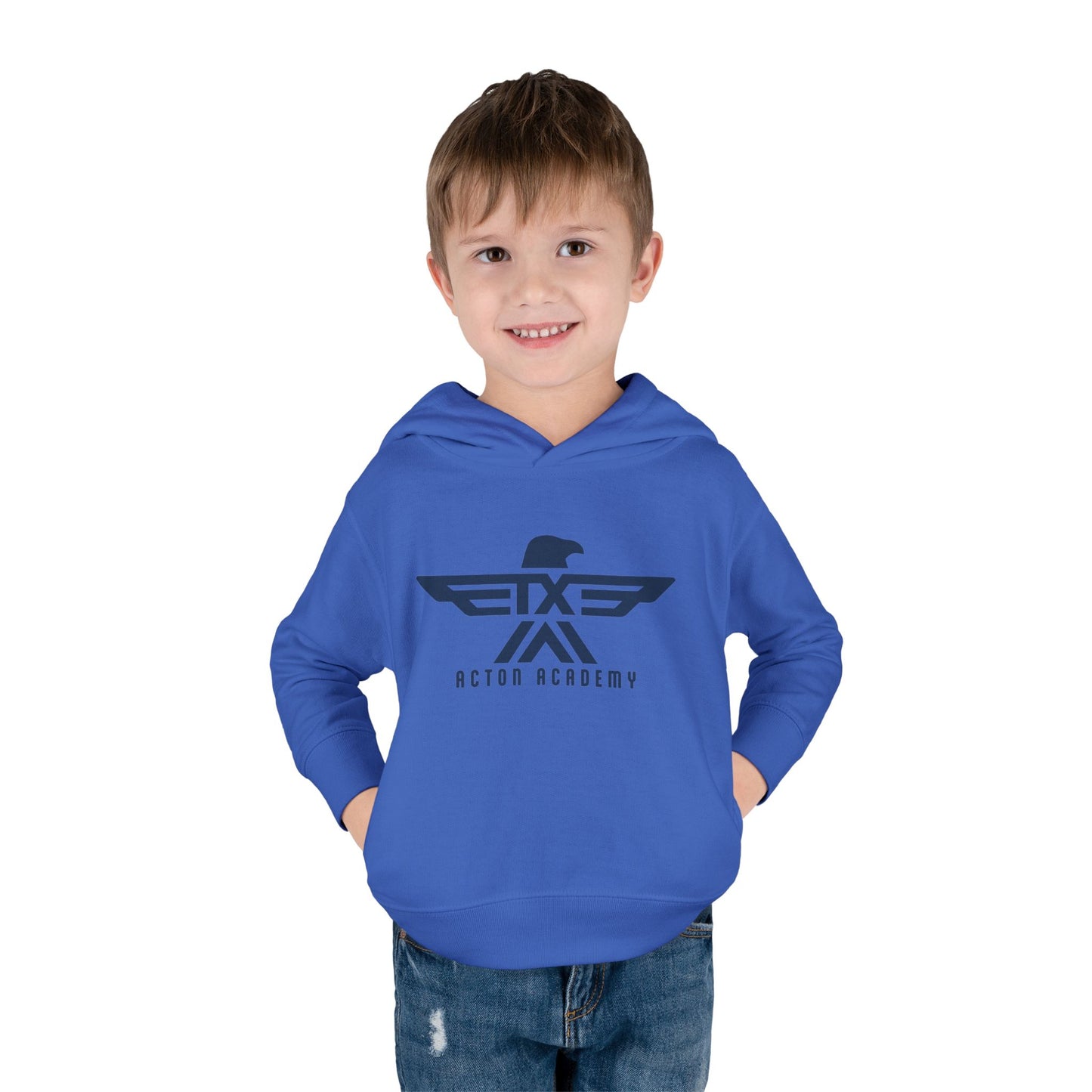 Acton CyFair Retro logo Toddler Pullover Fleece Hoodie