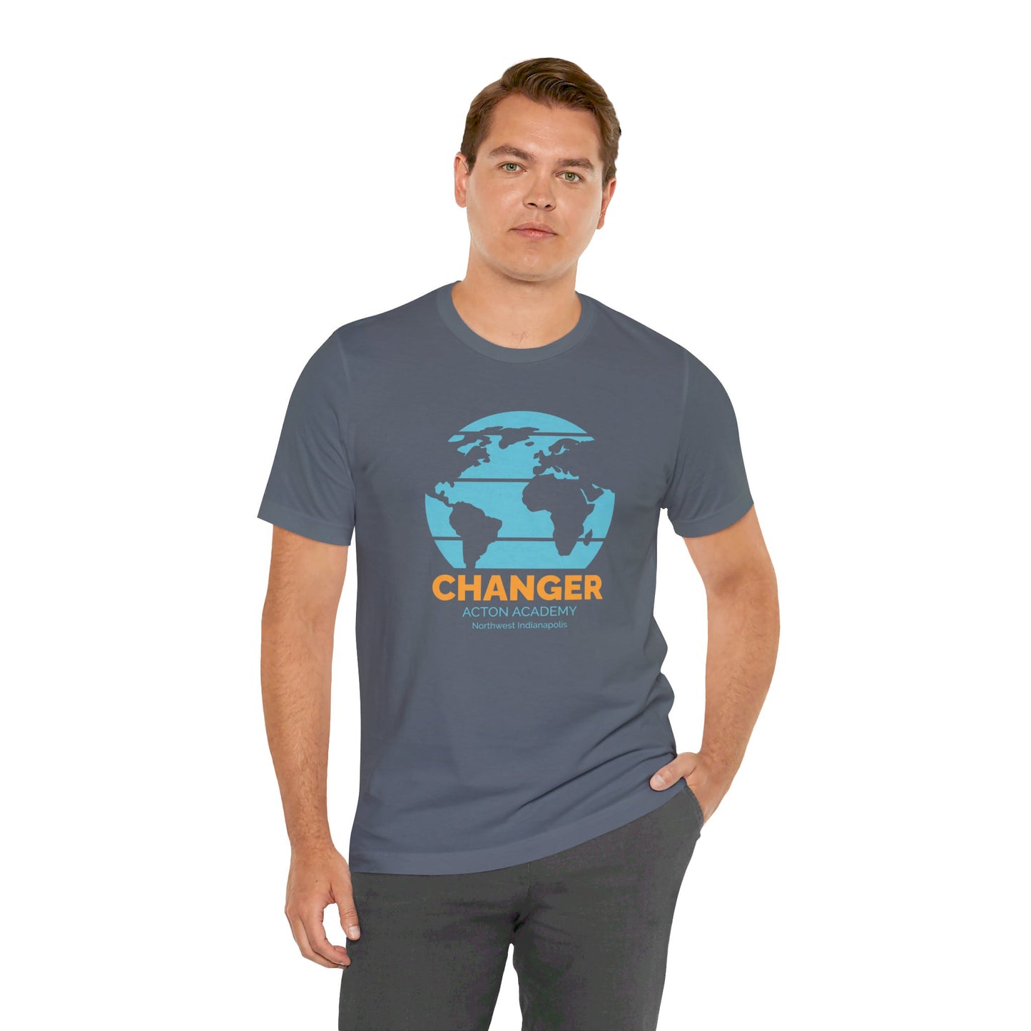 Acton NW Indy World Changer Unisex Jersey Short Sleeve Tee