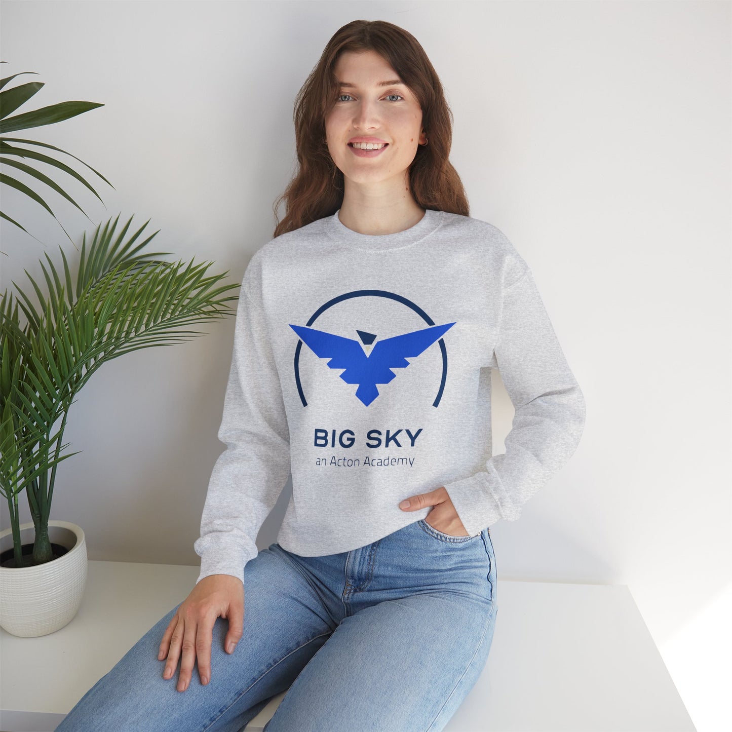 Big Sky Unisex Heavy Blend™ Crewneck Sweatshirt