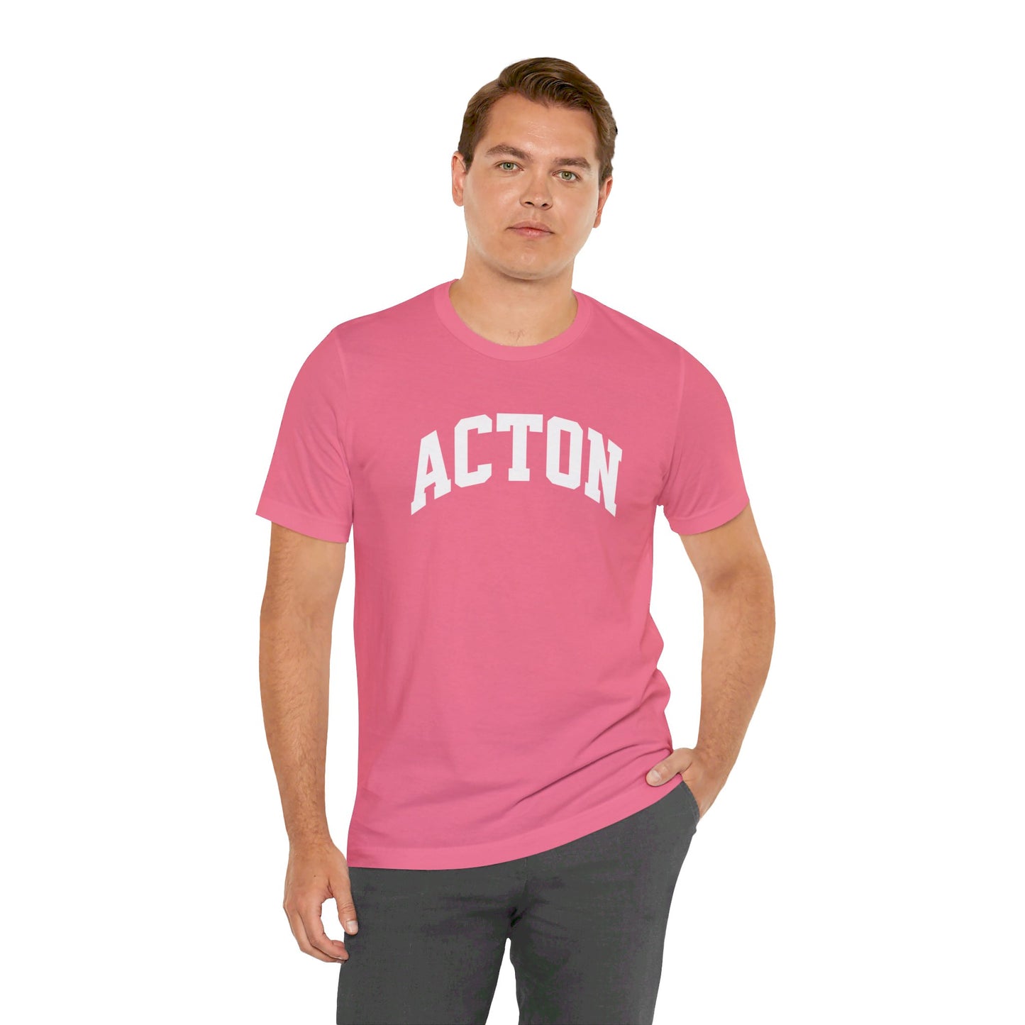 Simple Acton Unisex Jersey Short Sleeve Tee