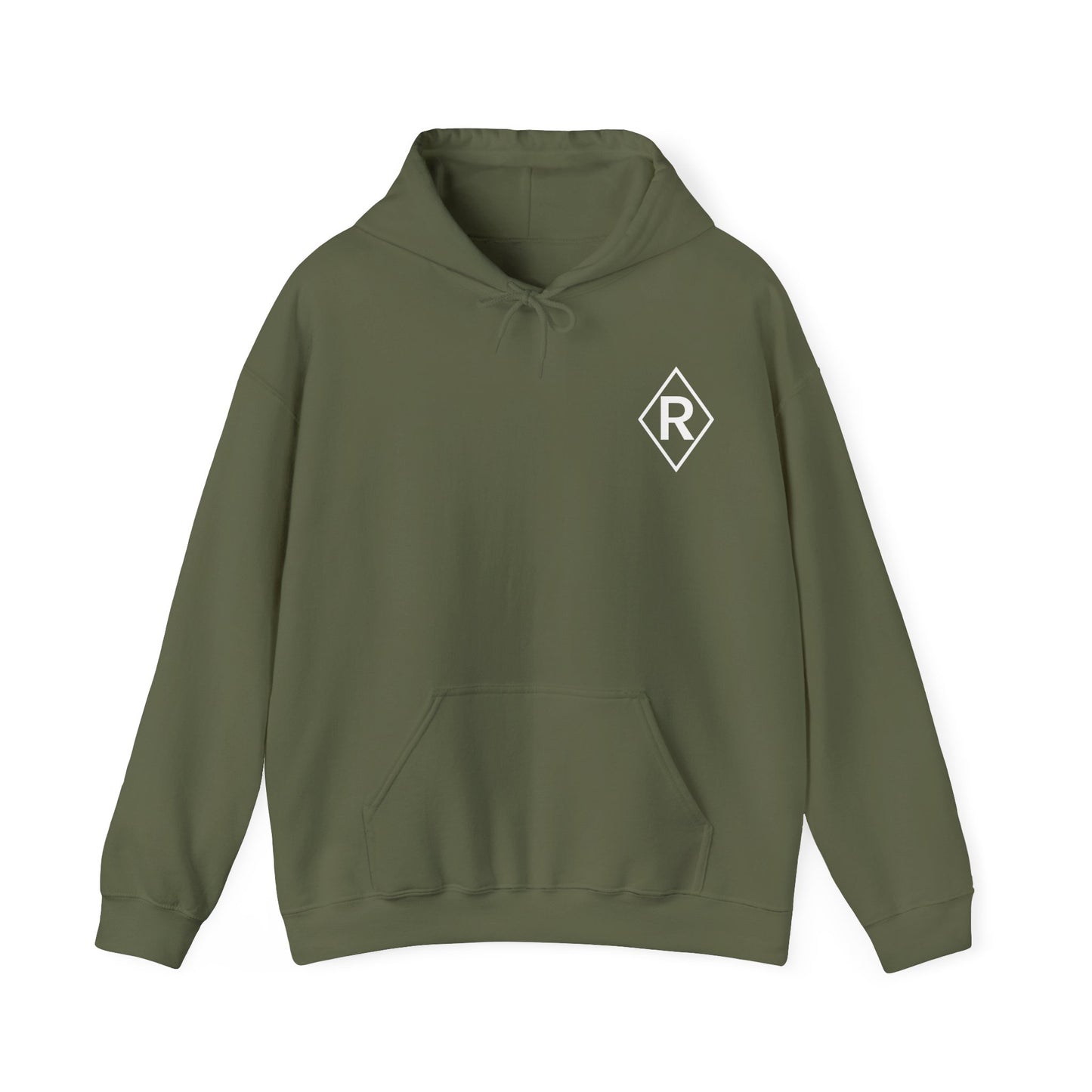 Diamond R Pools Black Unisex Heavy Blend™ Hooded Sweatshirt