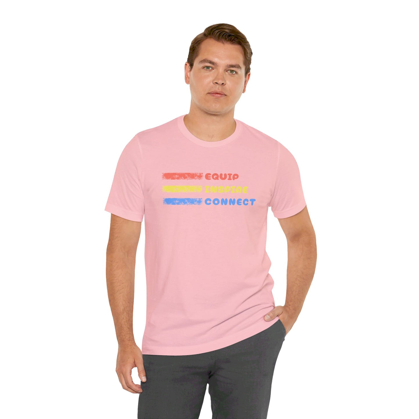 Equip, Inspire, Connect, Unisex T-shirt