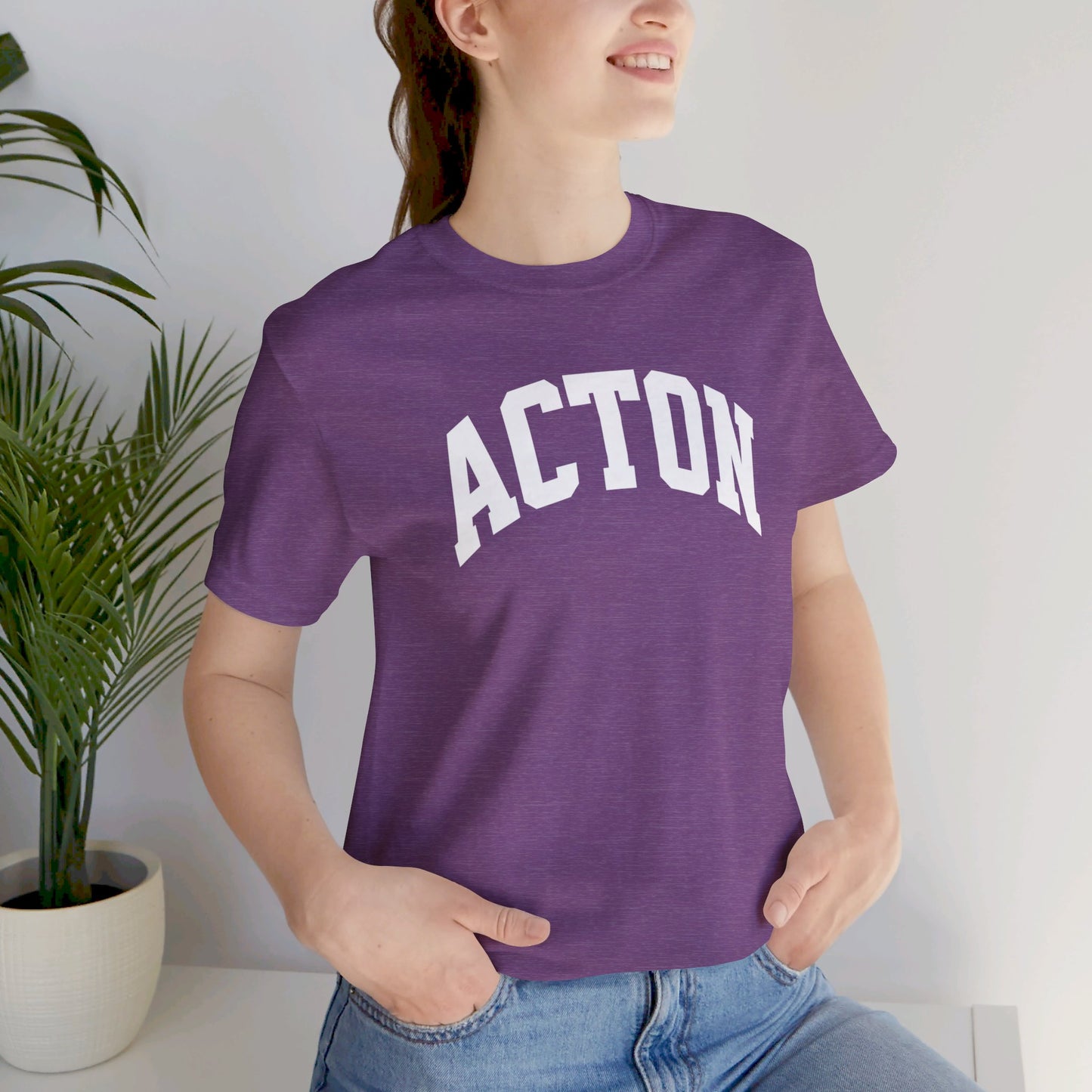 Simple Acton Unisex Jersey Short Sleeve Tee