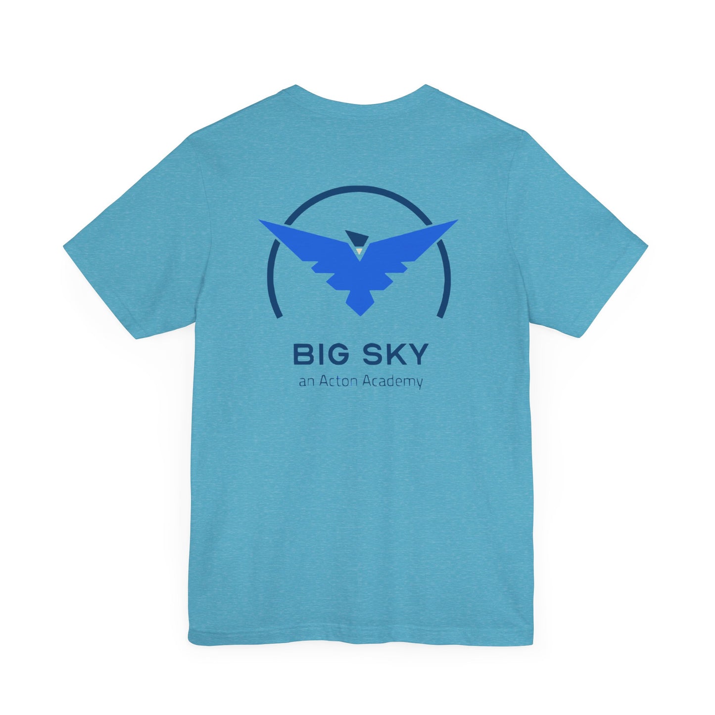 Big Sky front/back Unisex Jersey Short Sleeve Tee