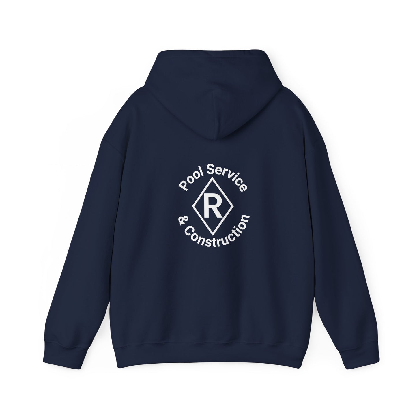Diamond R Pools Black Unisex Heavy Blend™ Hooded Sweatshirt