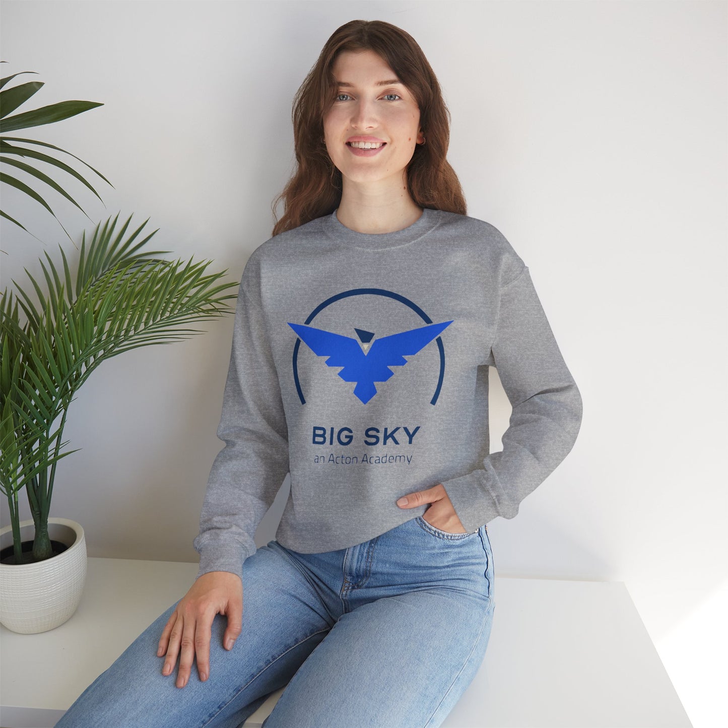 Big Sky Unisex Heavy Blend™ Crewneck Sweatshirt