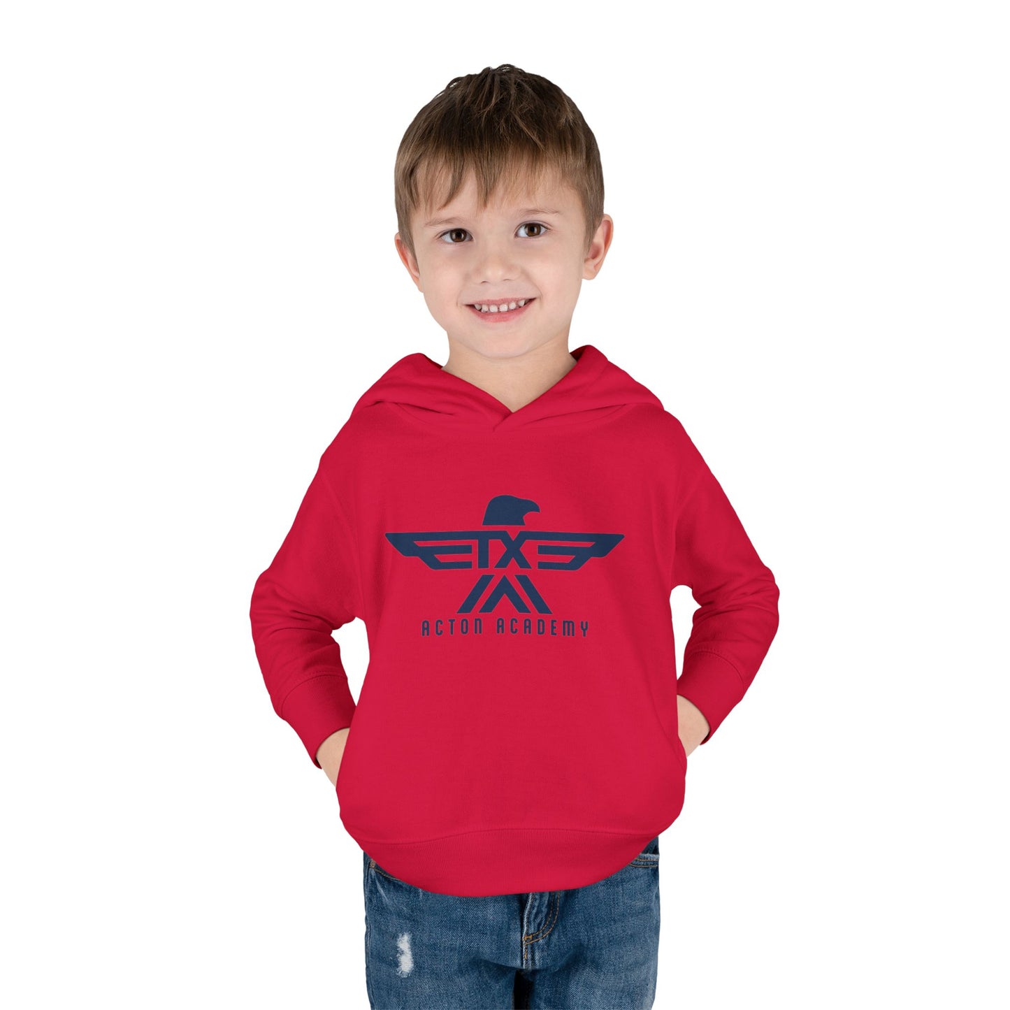 Acton CyFair Retro logo Toddler Pullover Fleece Hoodie