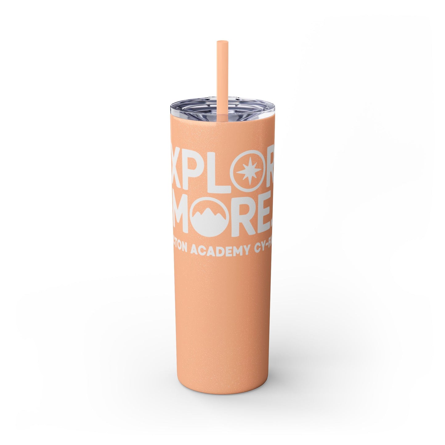 Acton CyFair Skinny Tumbler with Straw, 20oz