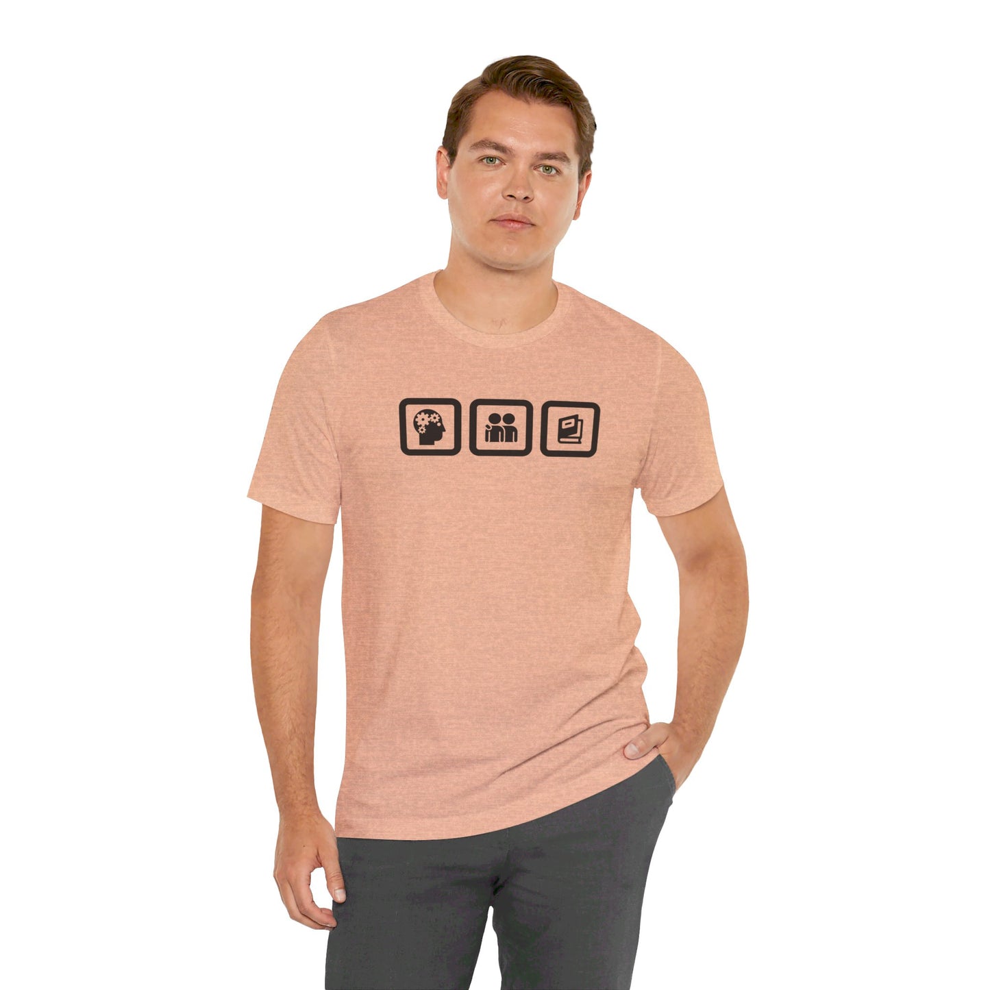 3B's Unisex Jersey Short Sleeve Tee