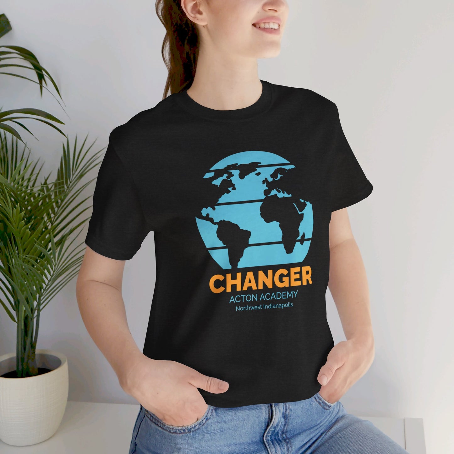 Acton NW Indy World Changer Unisex Jersey Short Sleeve Tee
