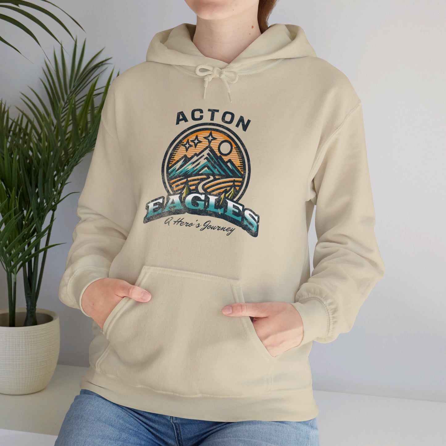 Acton A Hero's Journey Unisex Heavy Blend™ Hooded Sweatshirt