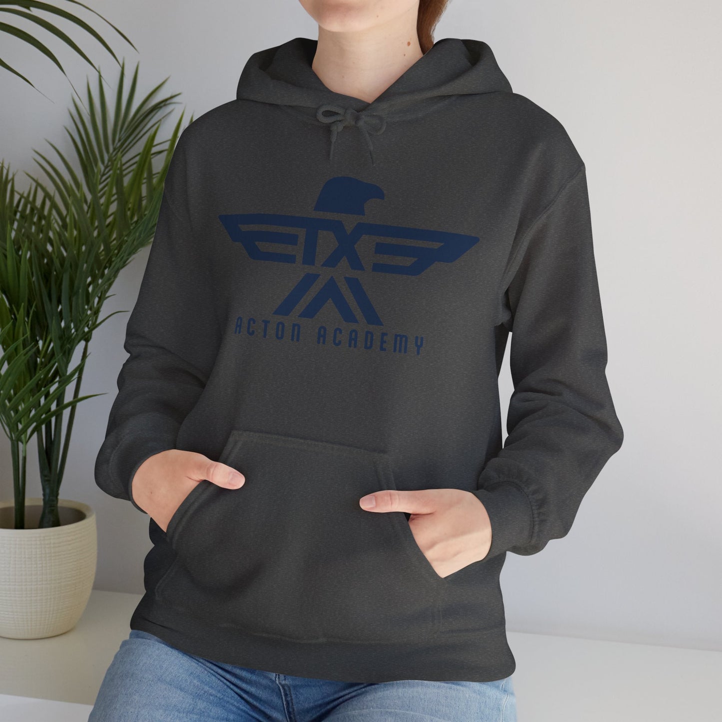 Acton CyFair Retro logo Unisex Heavy Blend™ Hooded Sweatshirt