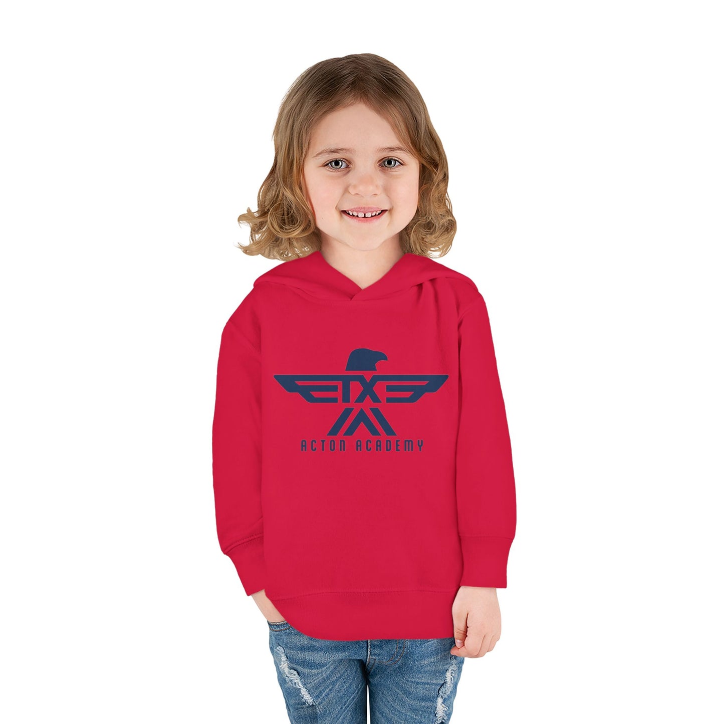 Acton CyFair Retro logo Toddler Pullover Fleece Hoodie